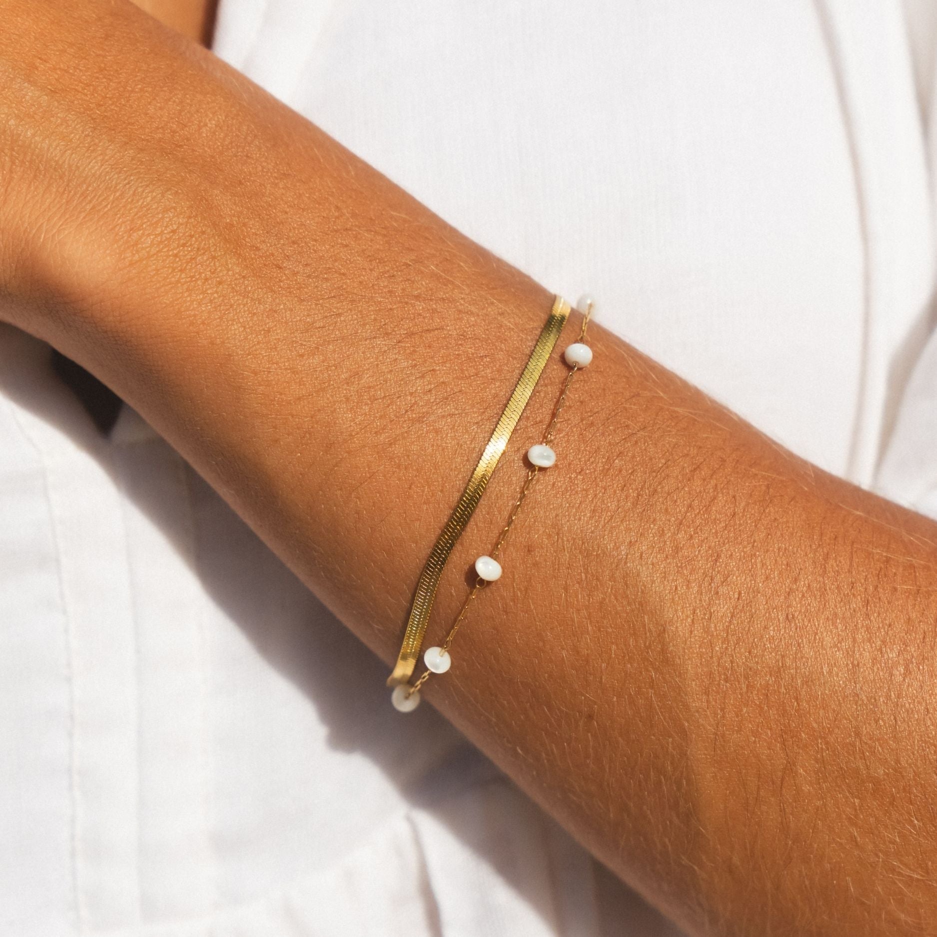 "Bracelet Superposé Santorin"