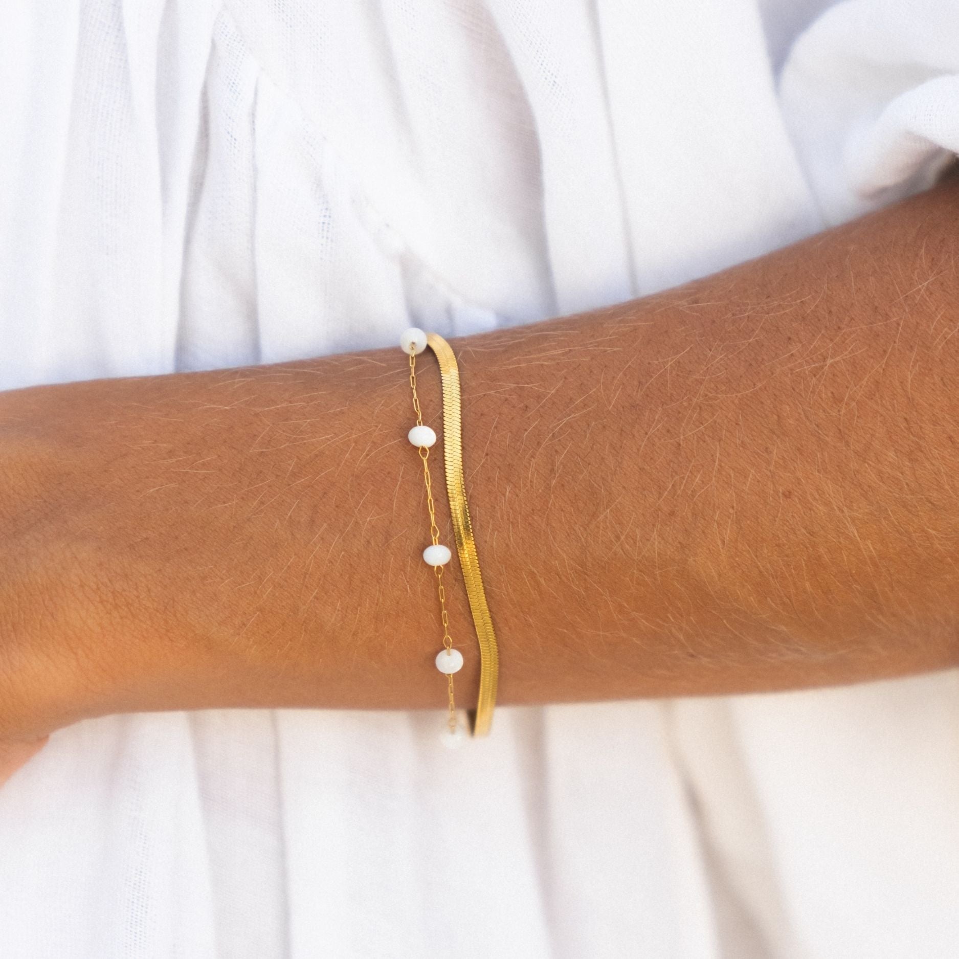 "Bracelet Superposé Santorin"