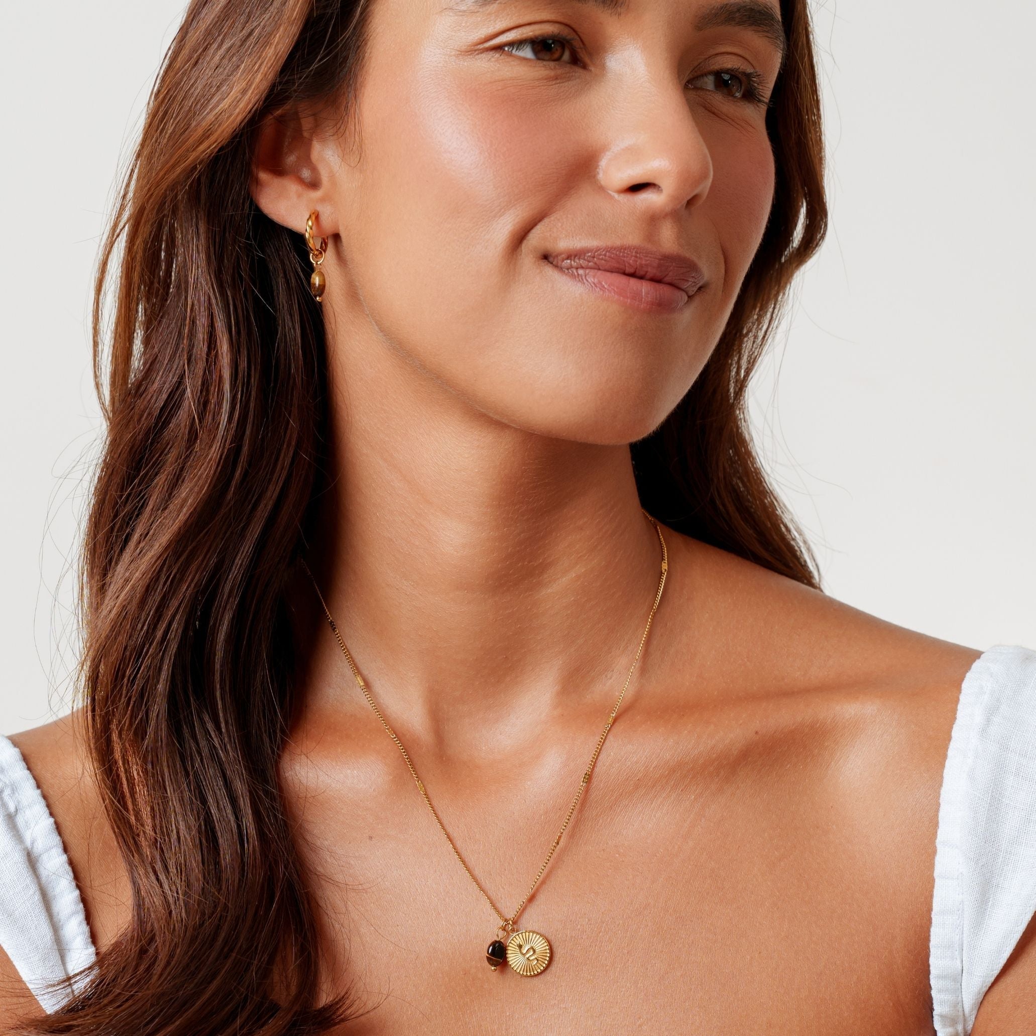 Collier en serpent doré