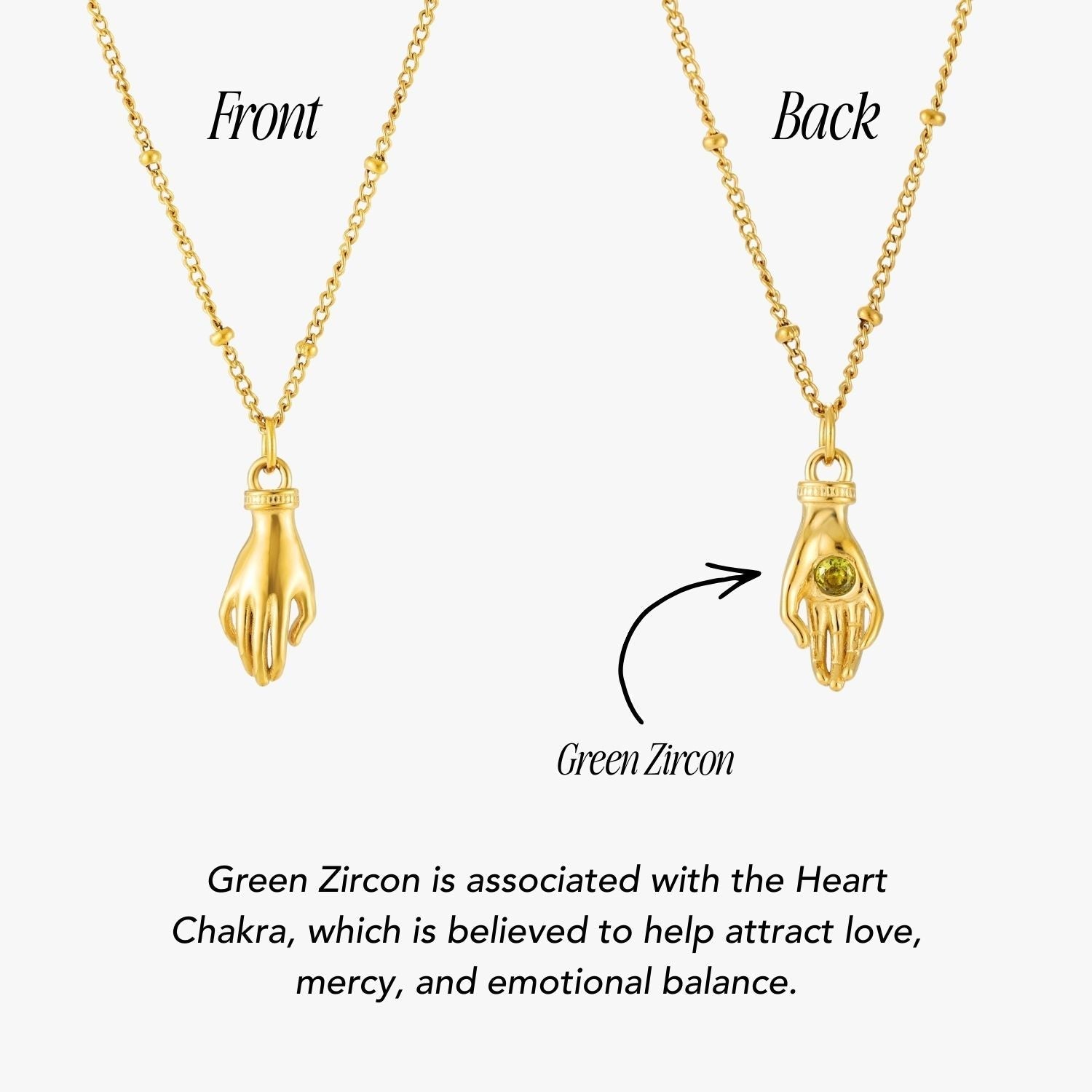 Collier Main Gardienne