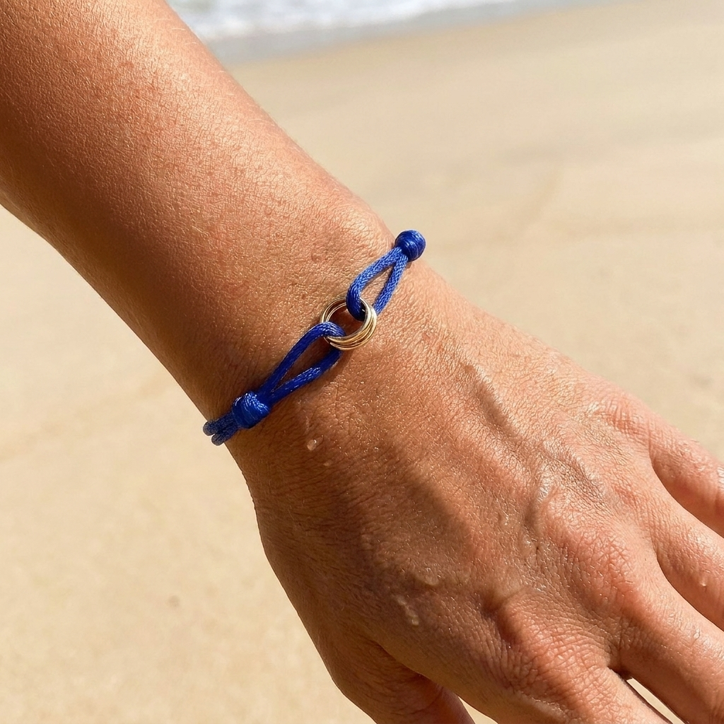 Bracelet Trifecta Or
