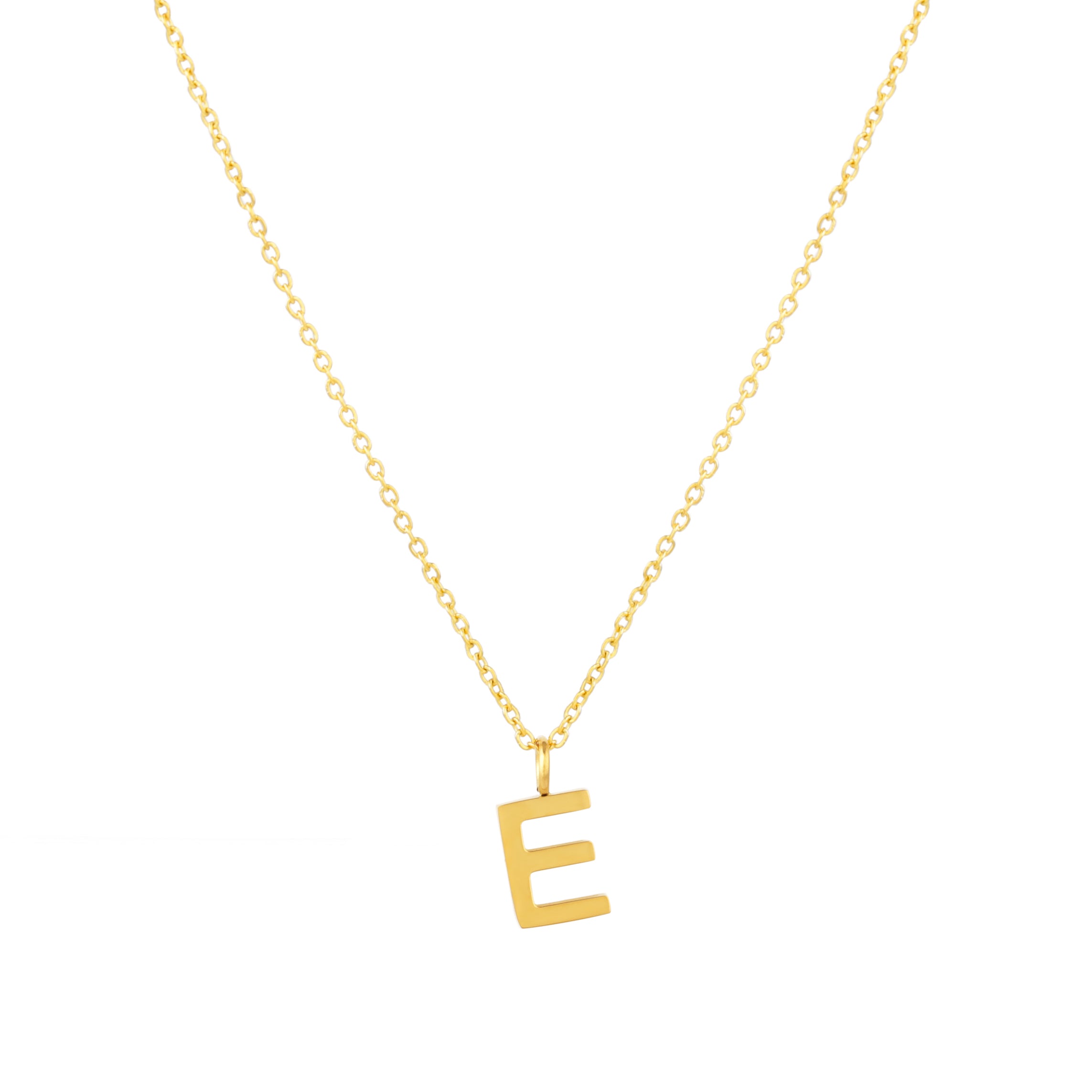 Collier avec initiales