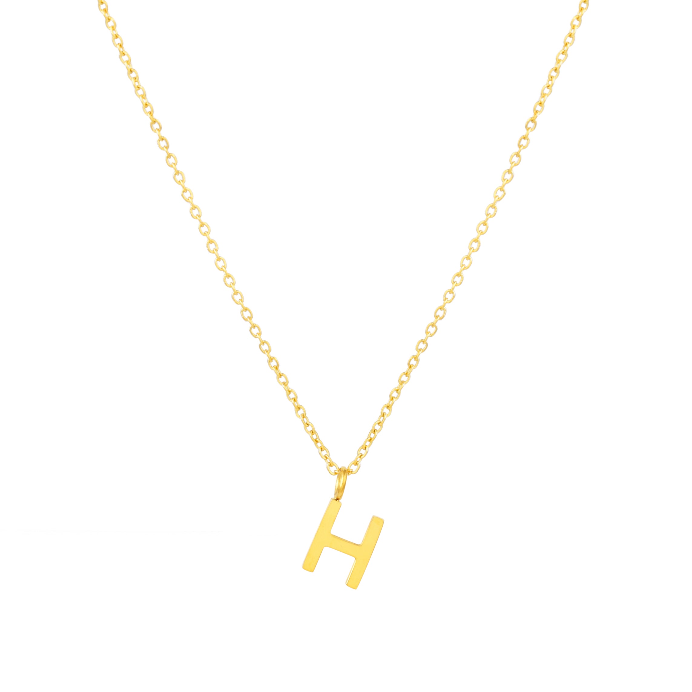 Collier avec initiales
