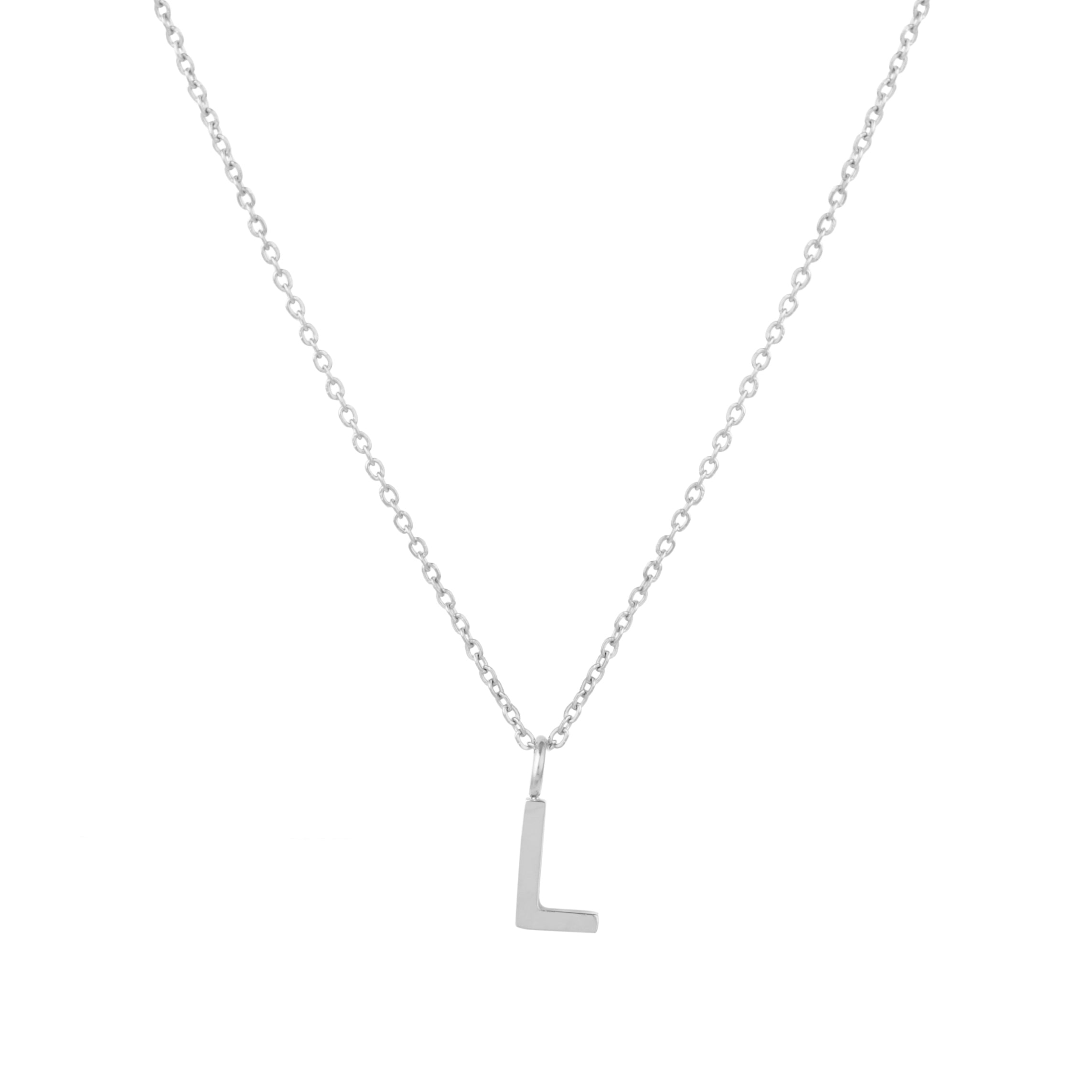 Collier avec initiales