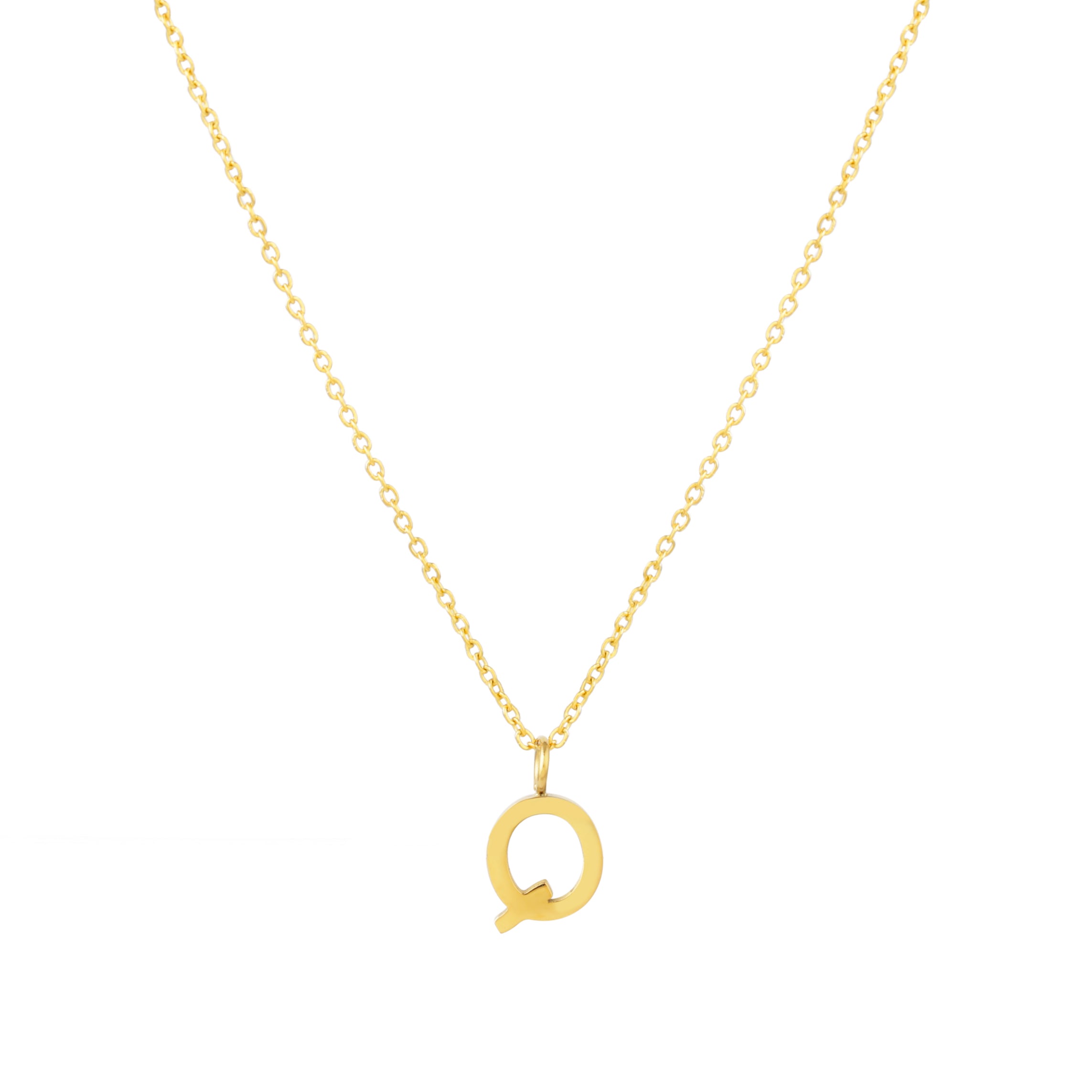 Collier avec initiales
