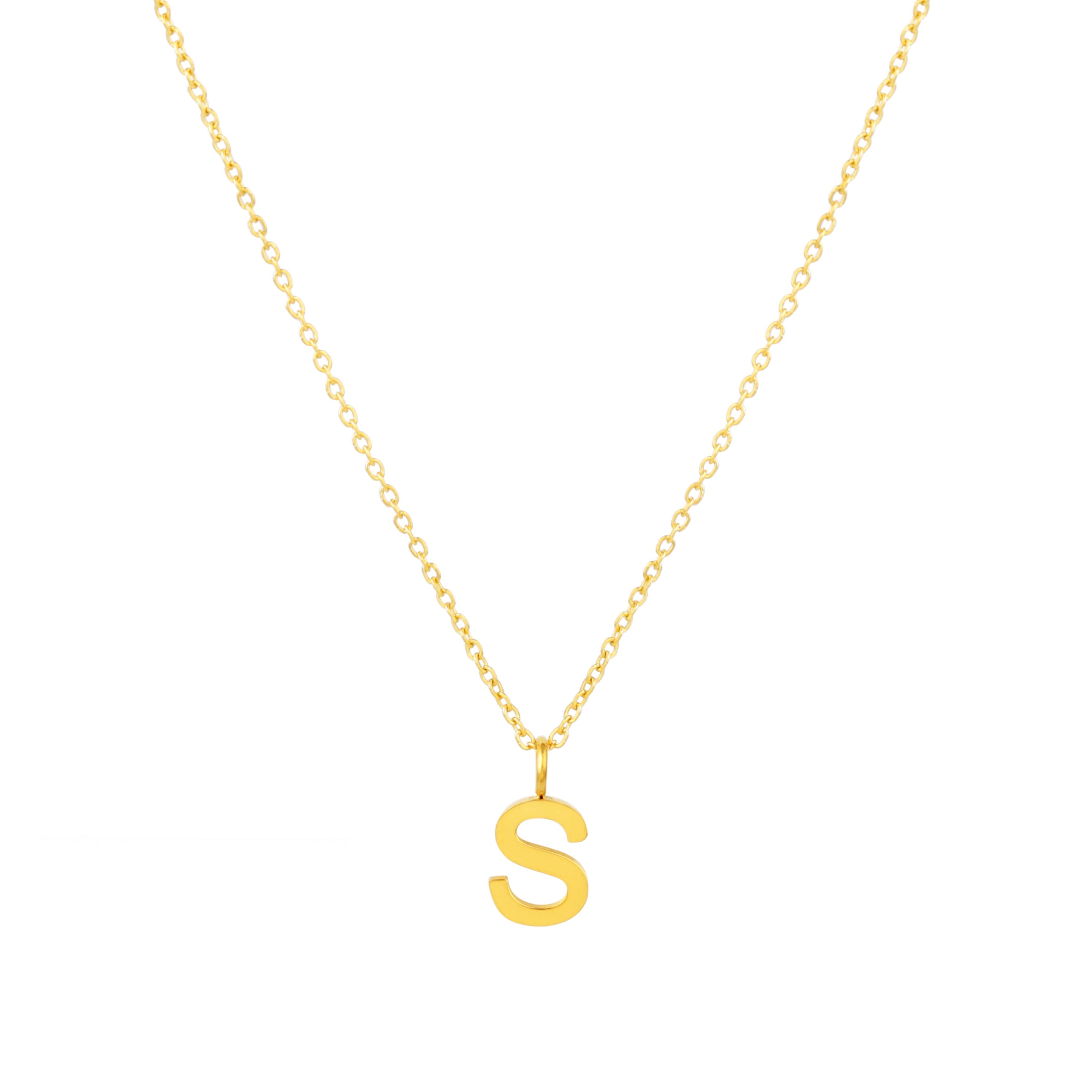 Collier avec initiales