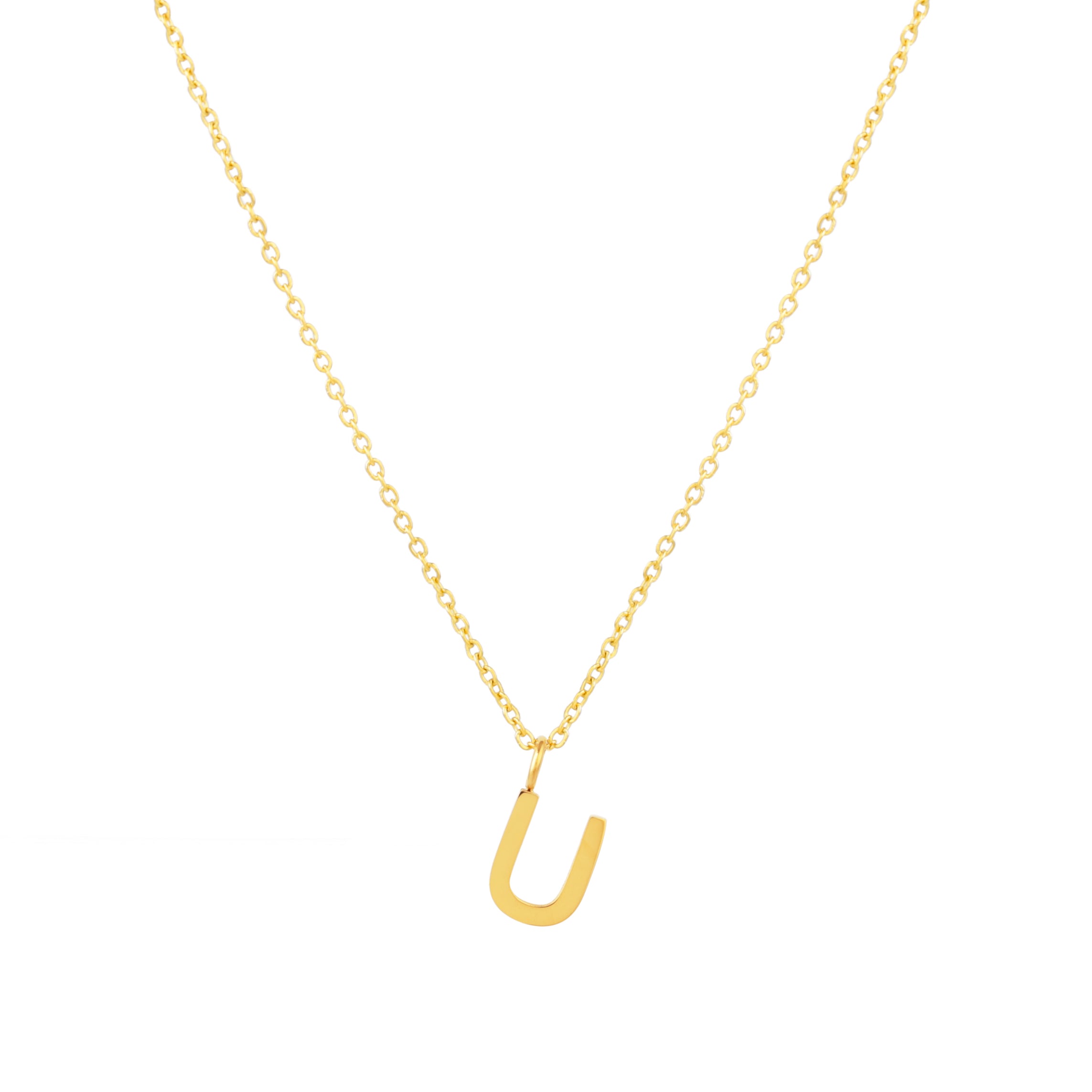 Collier avec initiales
