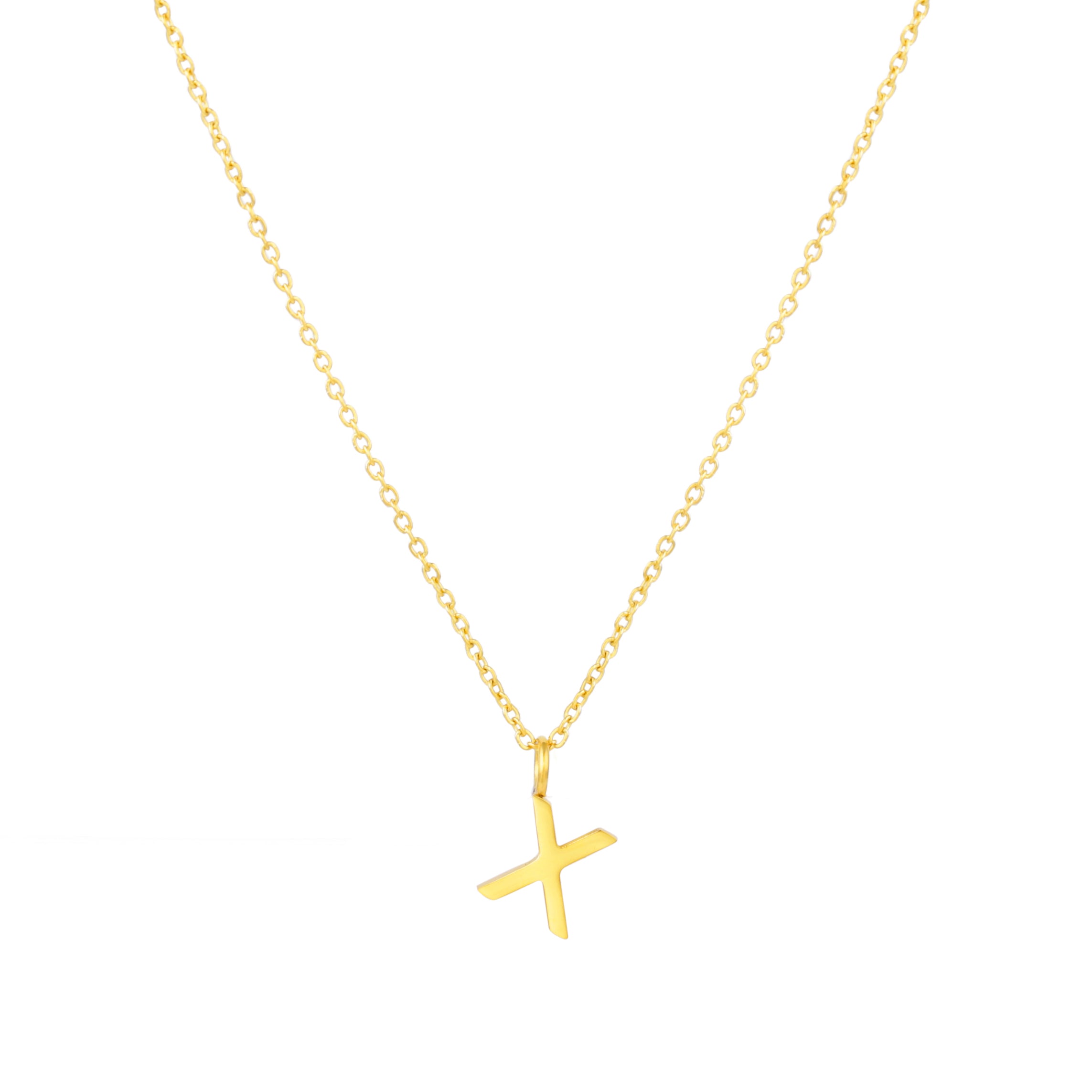 Collier avec initiales