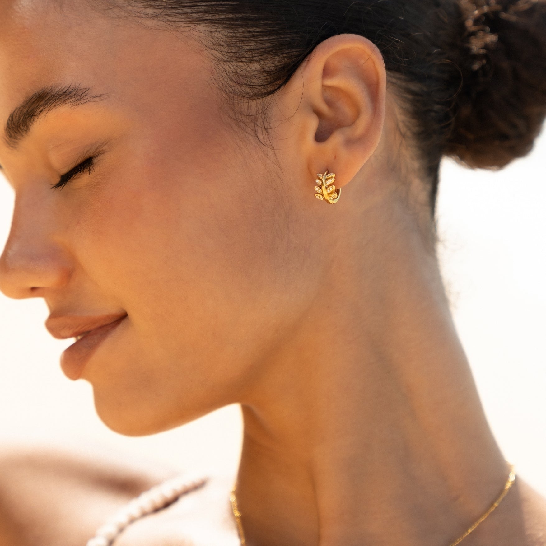 Boucles d'oreilles Laurier