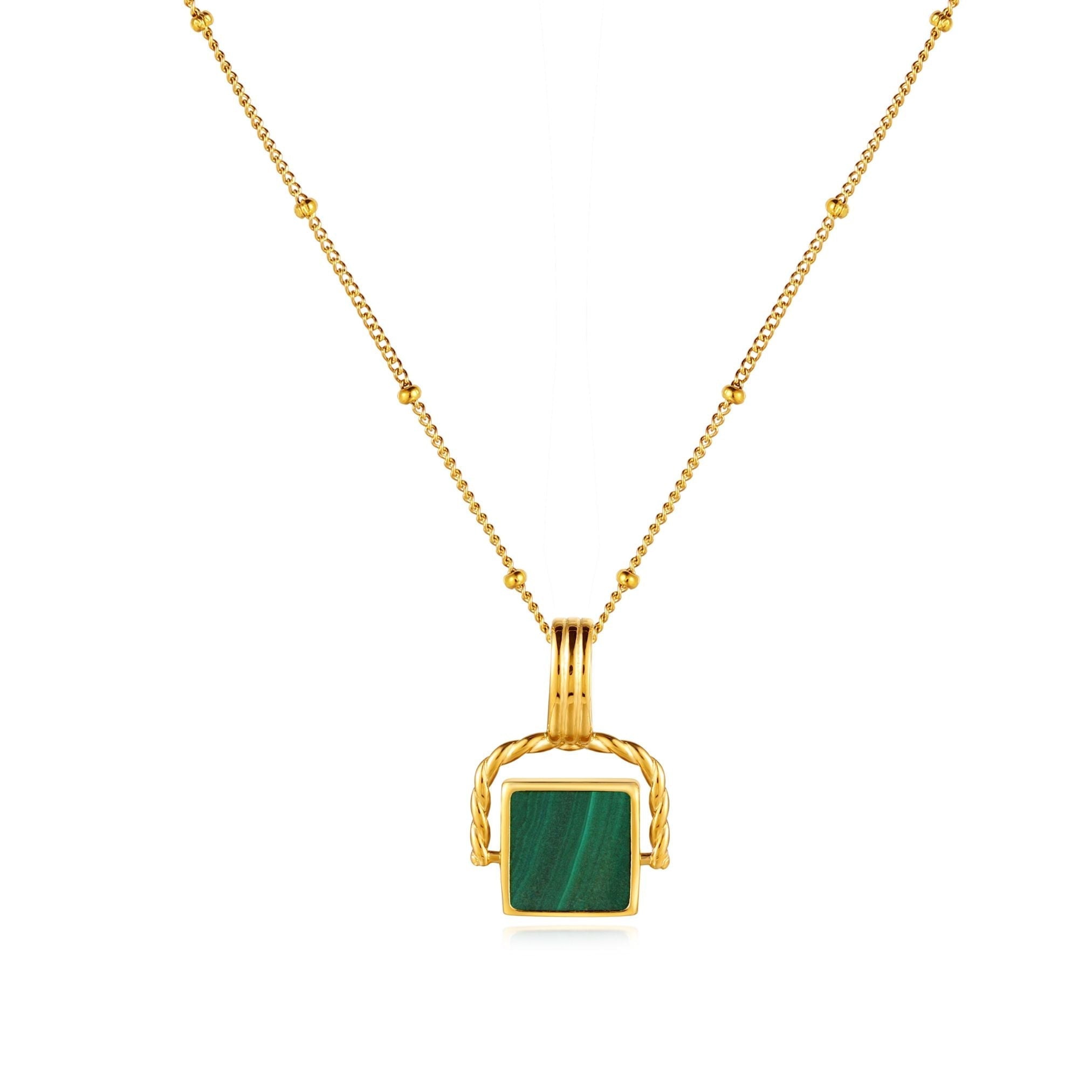 Pendentif Malachite