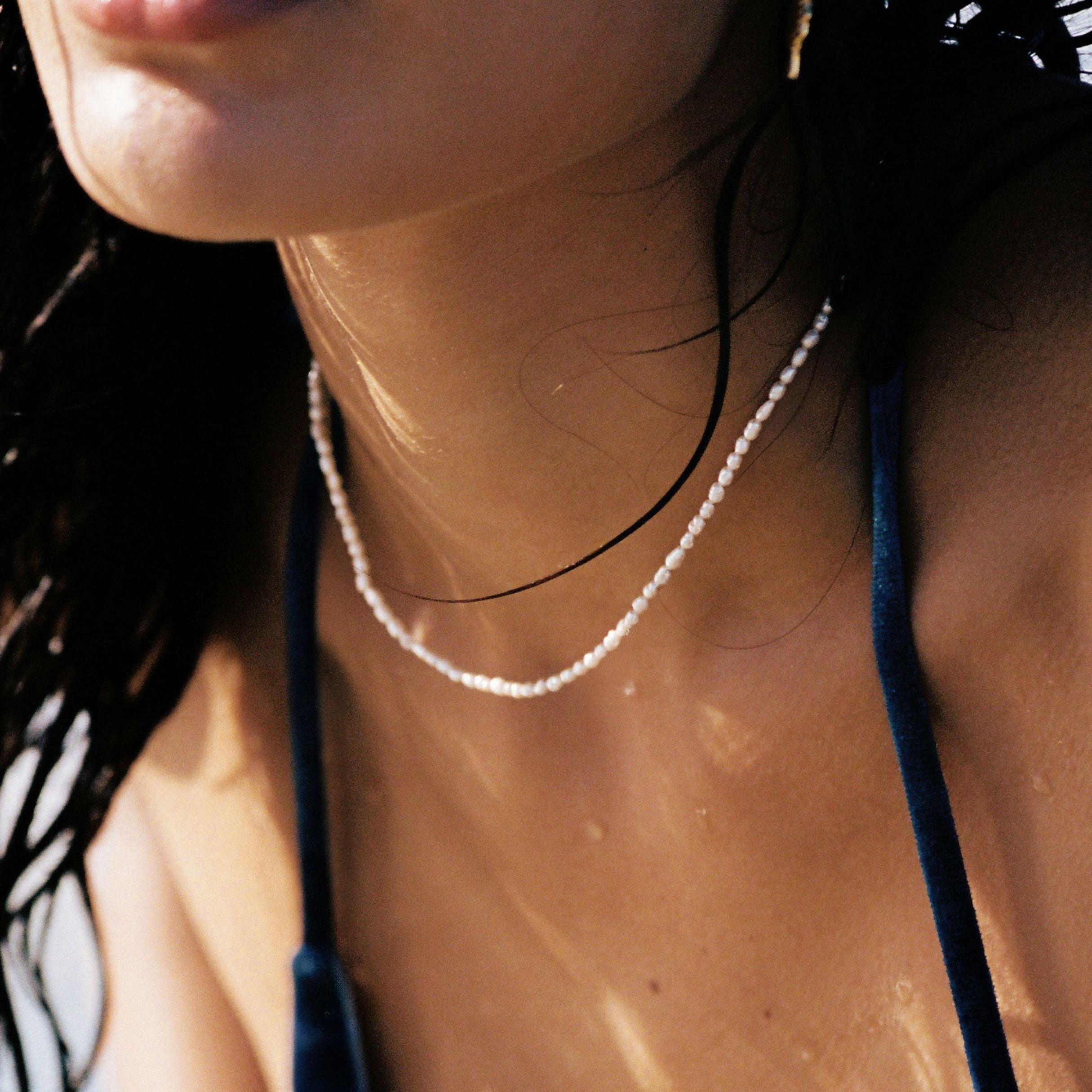 Choker en petites perles