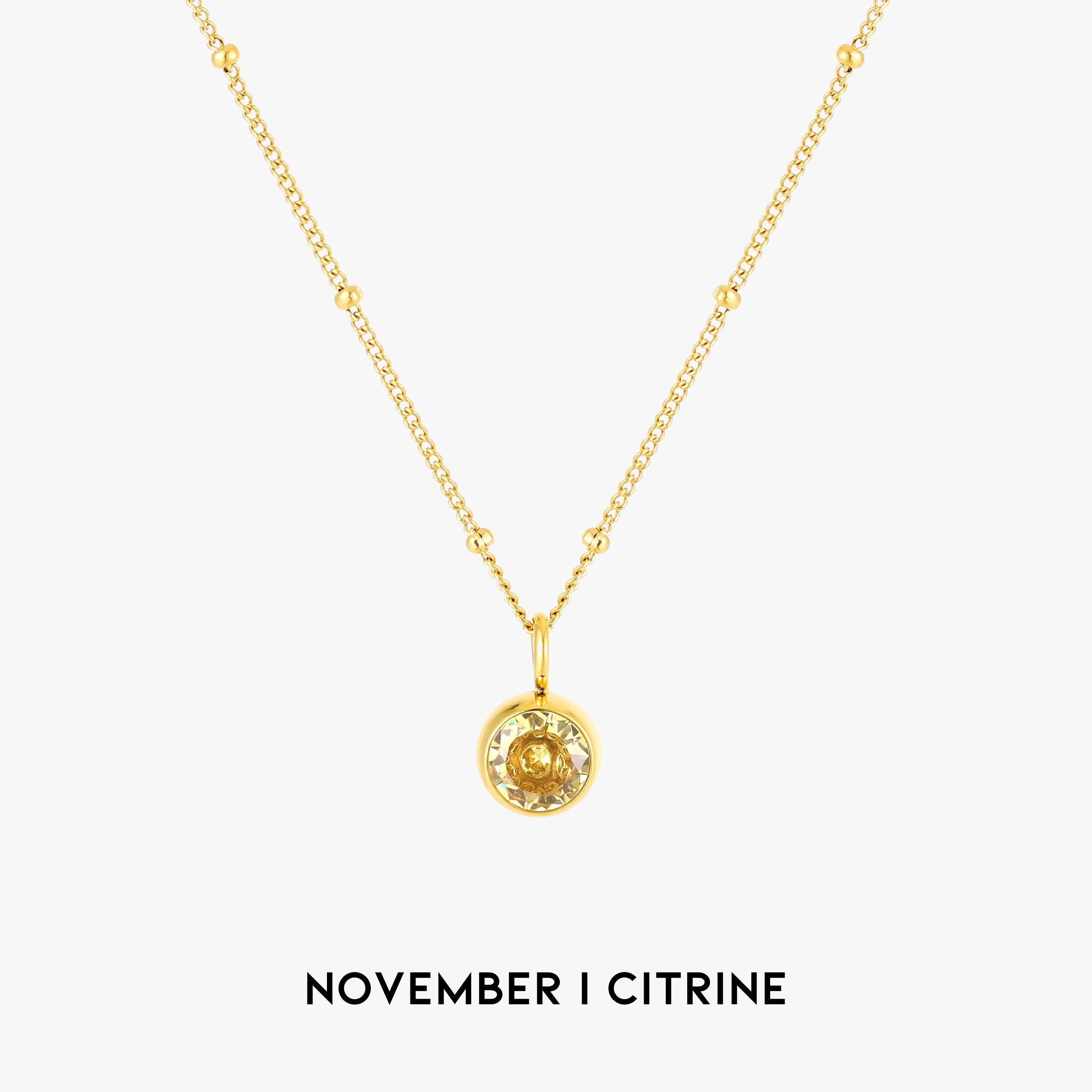 Collier de pierre de naissance
