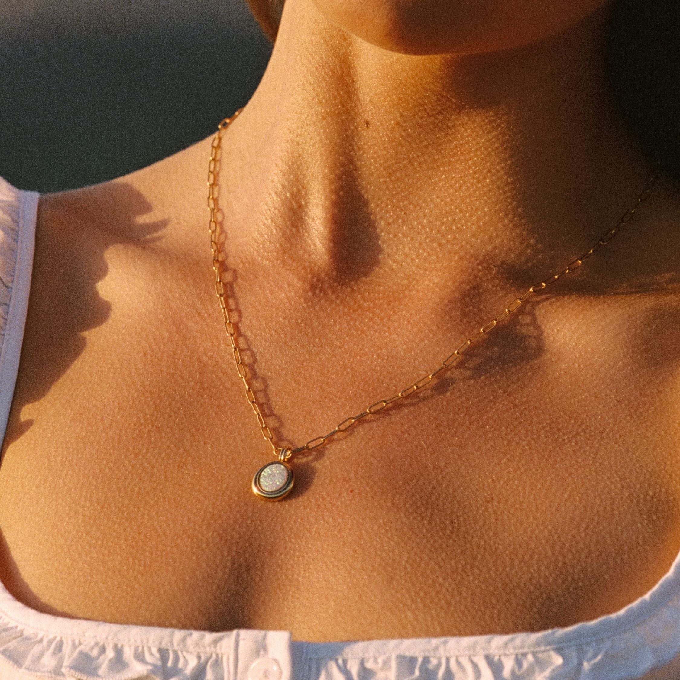 Collier Opal Aura