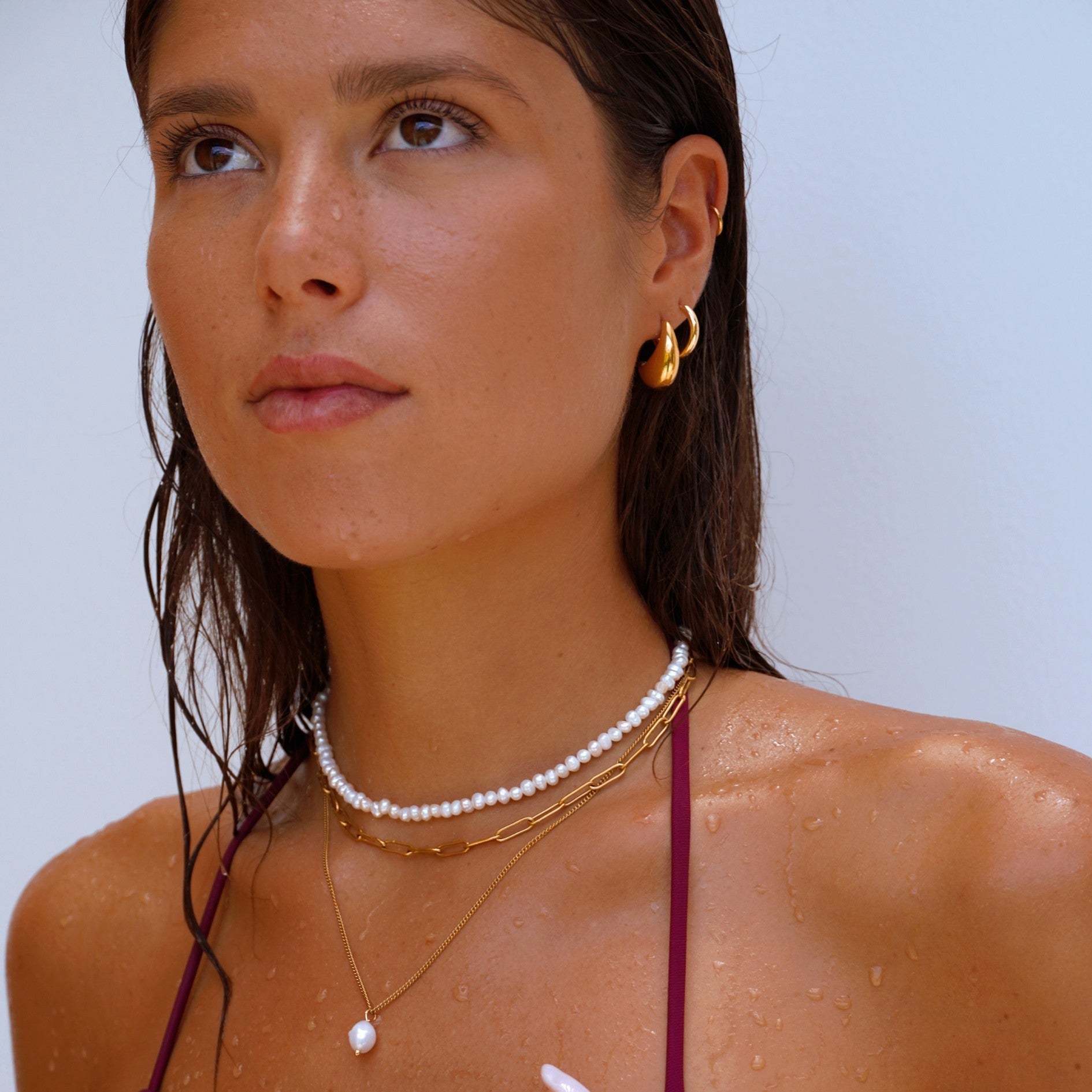 Choker en Mini Perles d'Eau Douce