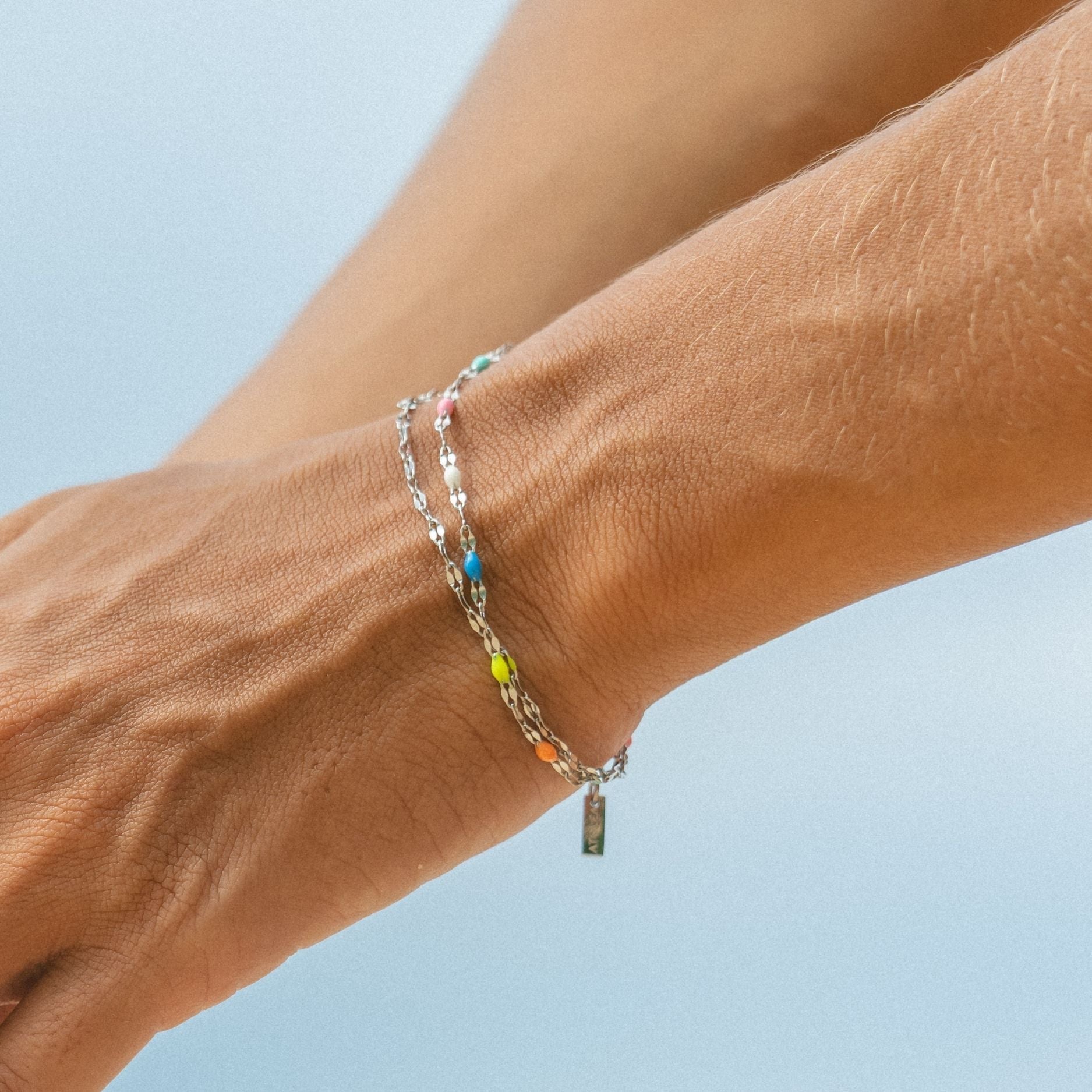 Bracelet Arc-en-ciel Délicat