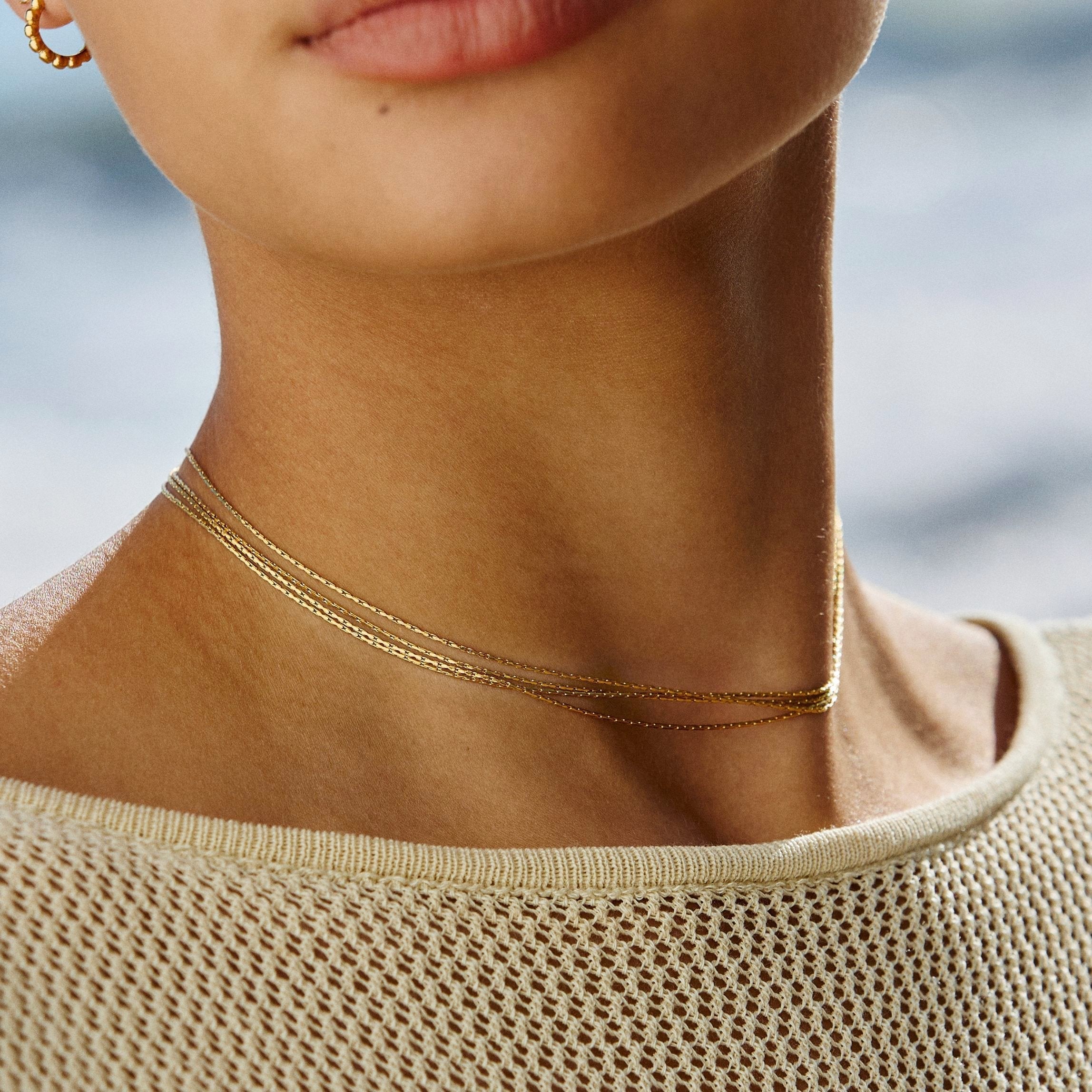 Choker superposé "Riviera"