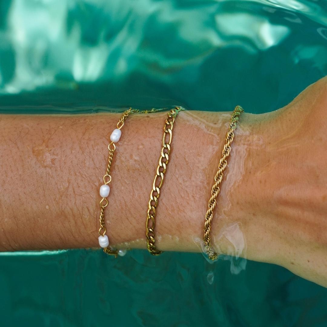 Bracelet en perles d'eau douce "Lovina"