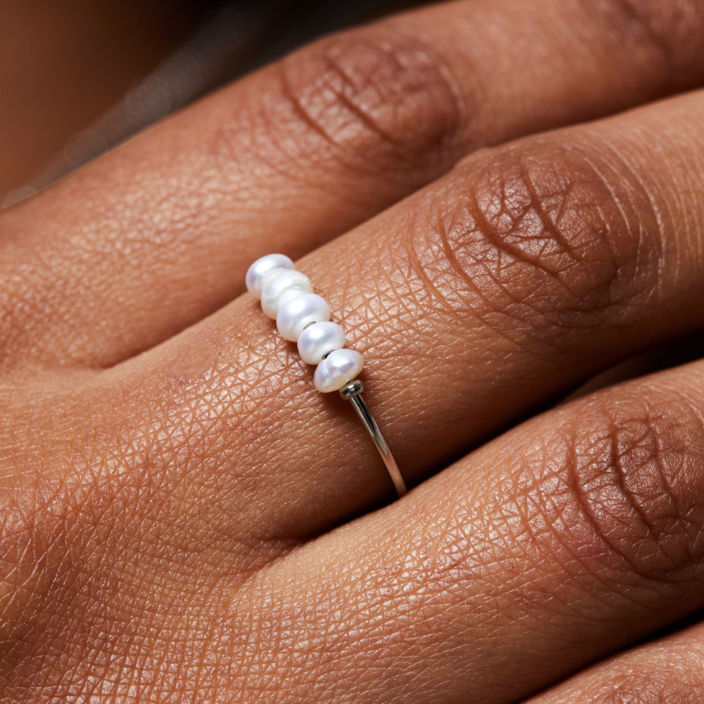 Mini Anneau en Perles