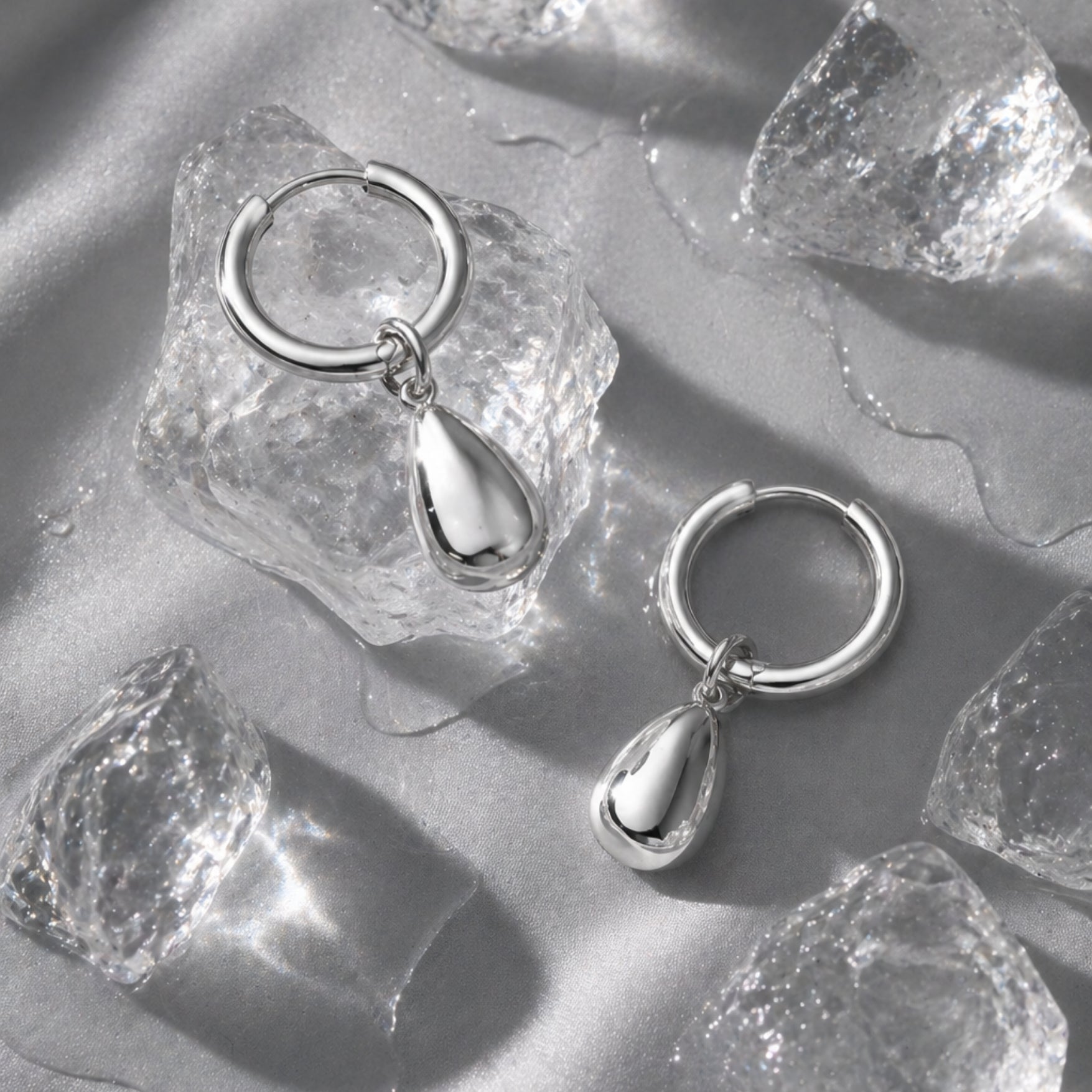 Boucles d'oreilles goutte