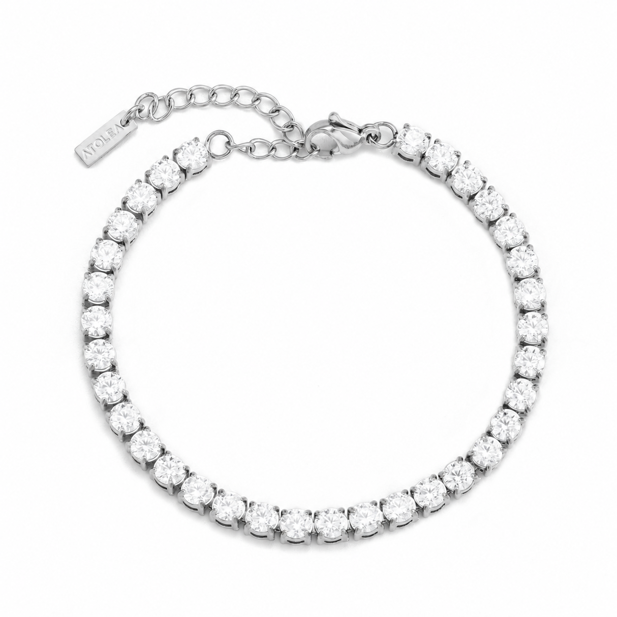 Bracelet de tennis audacieux