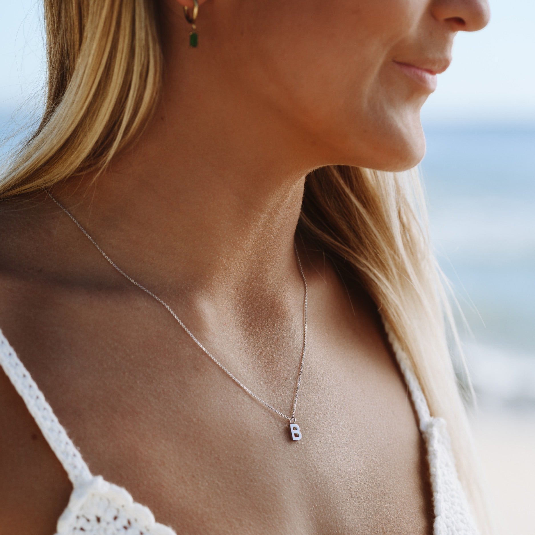Collier avec initiales