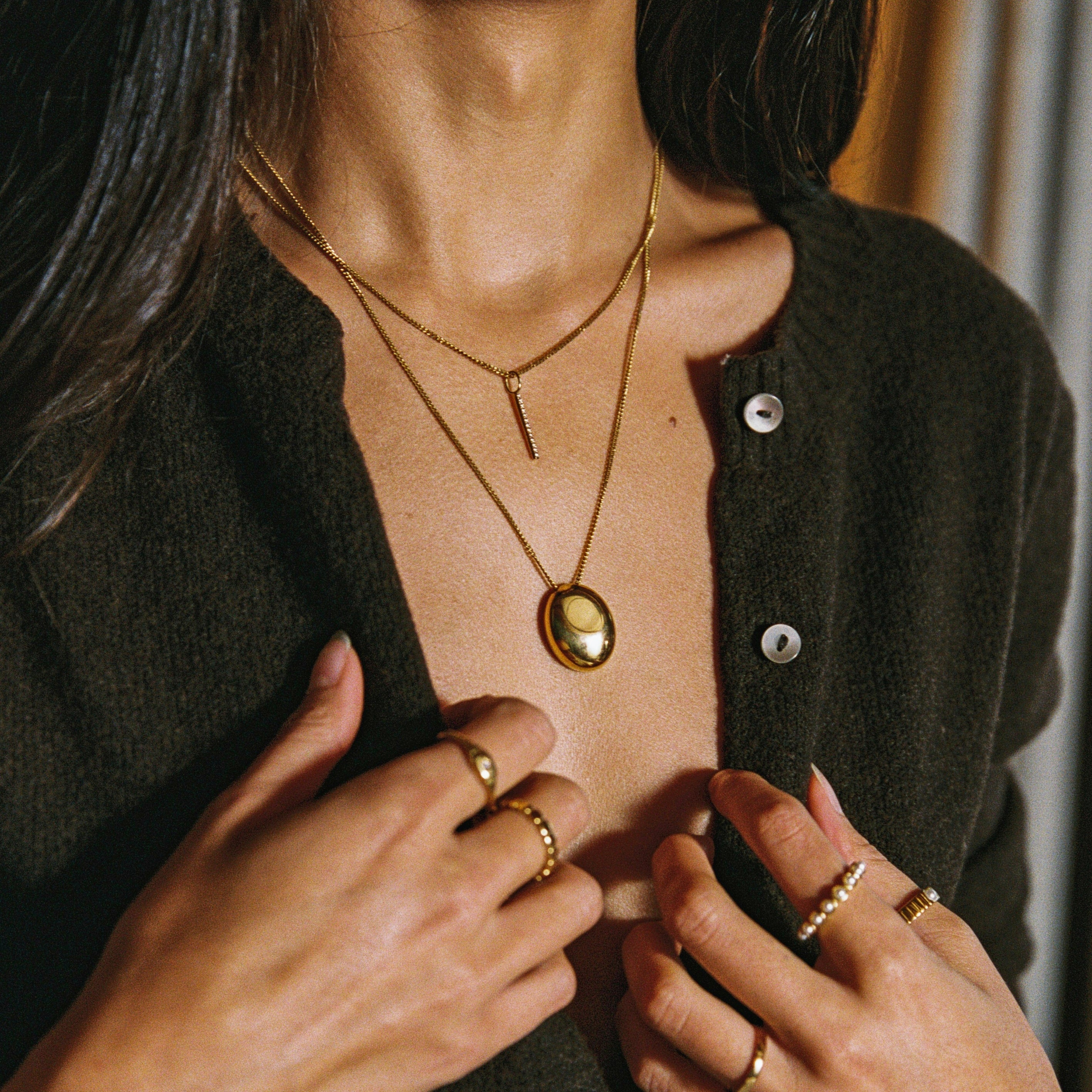 Collier Bar Brillant