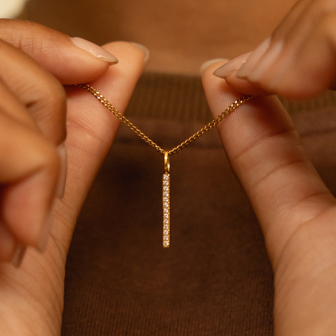 Collier Bar Brillant