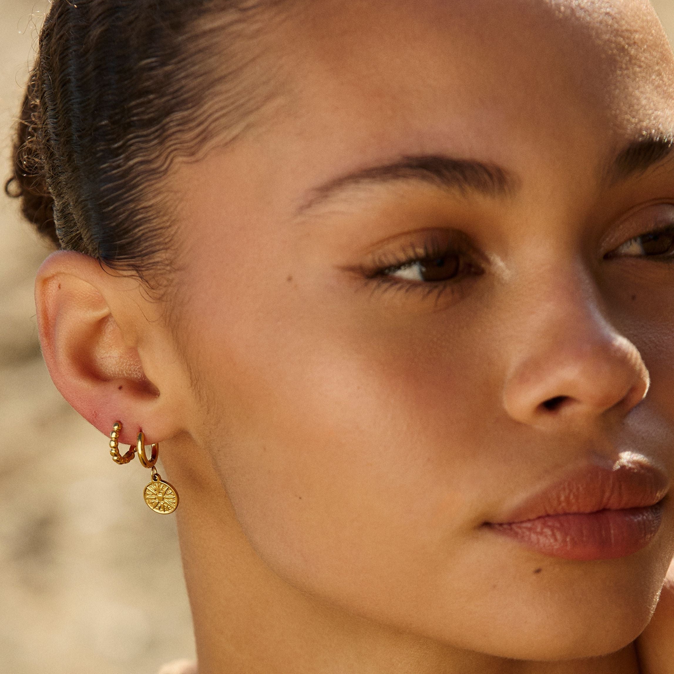 Boucles d'oreilles en perles