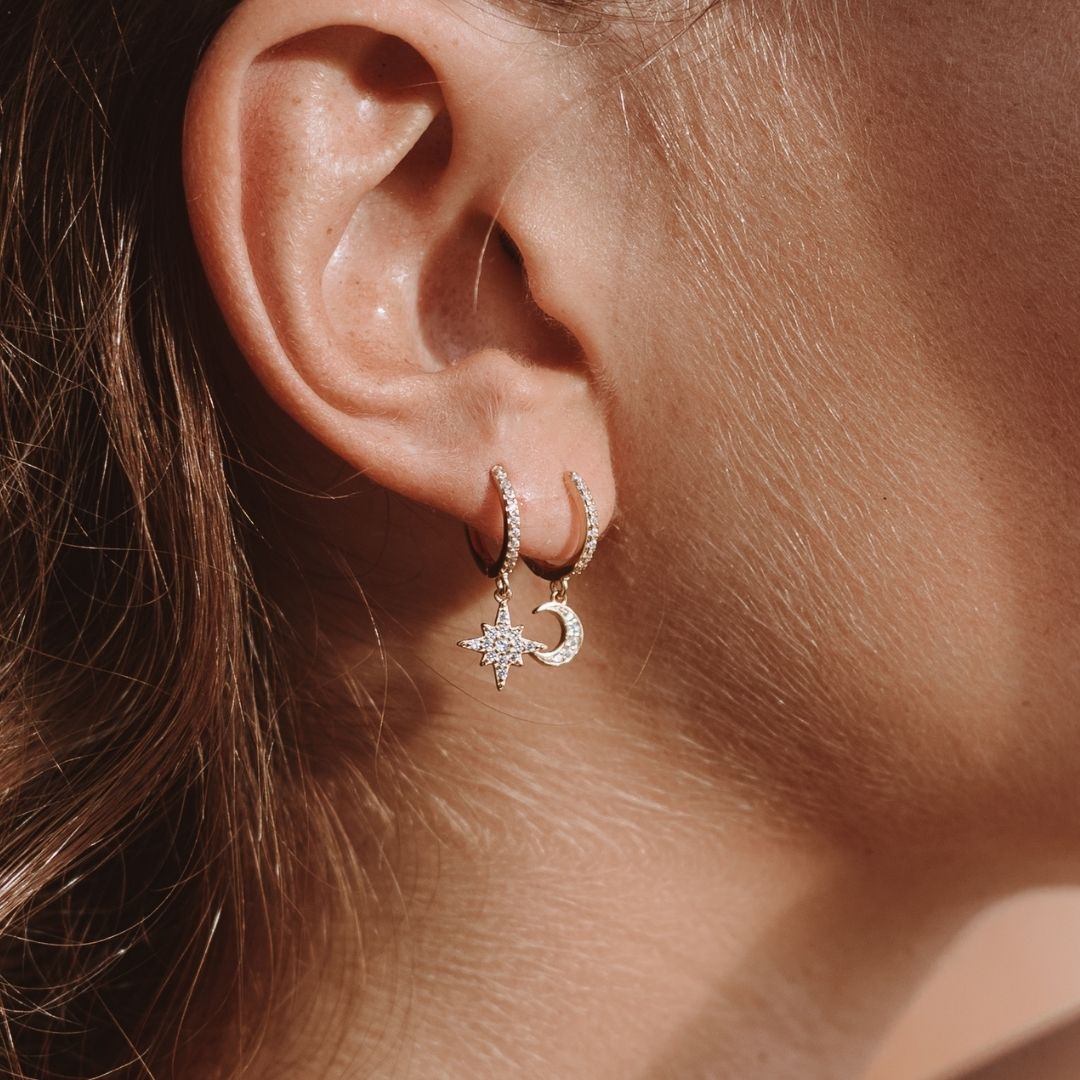 Boucles d'oreilles "Nuit d'été"
