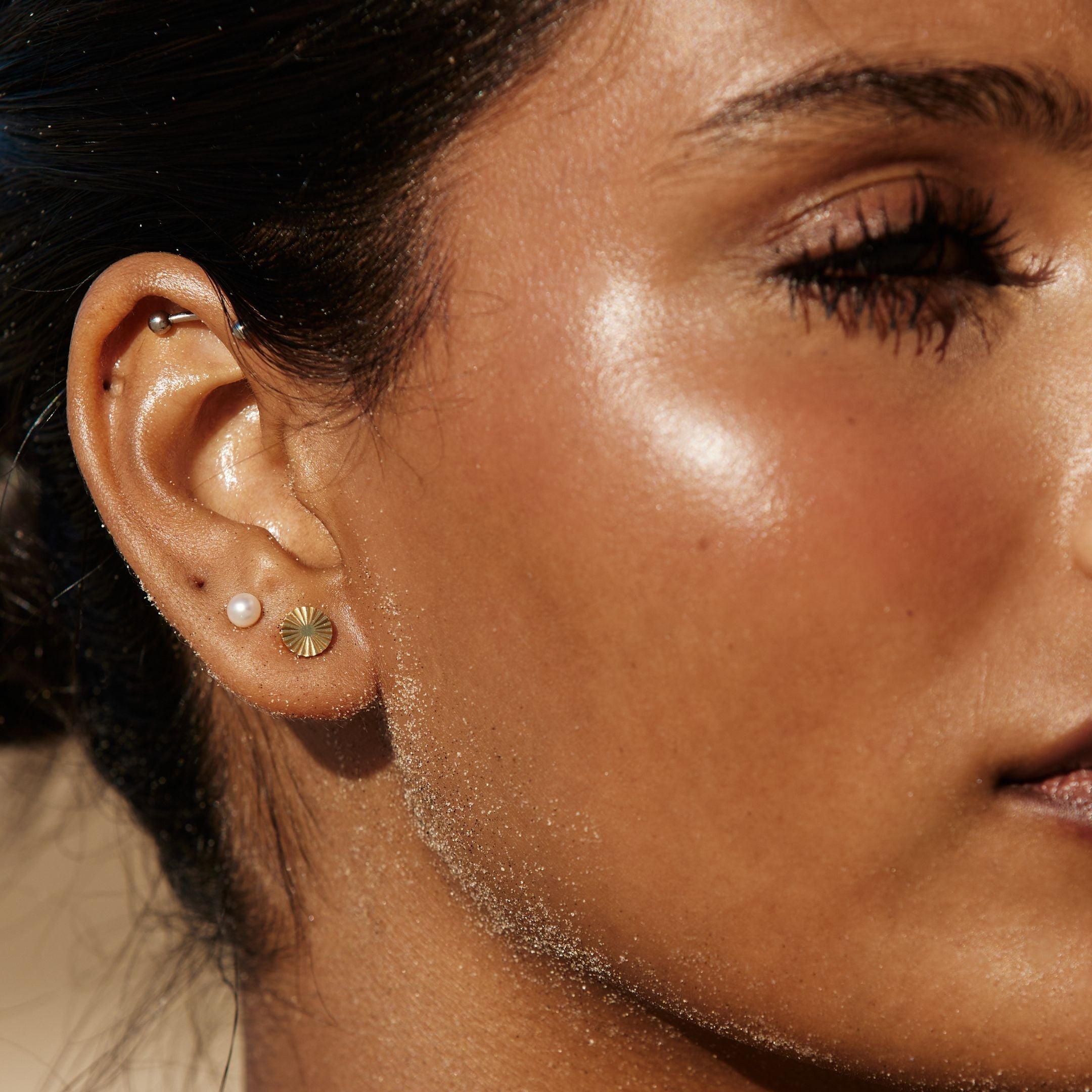 Boucles d'oreilles Soleil