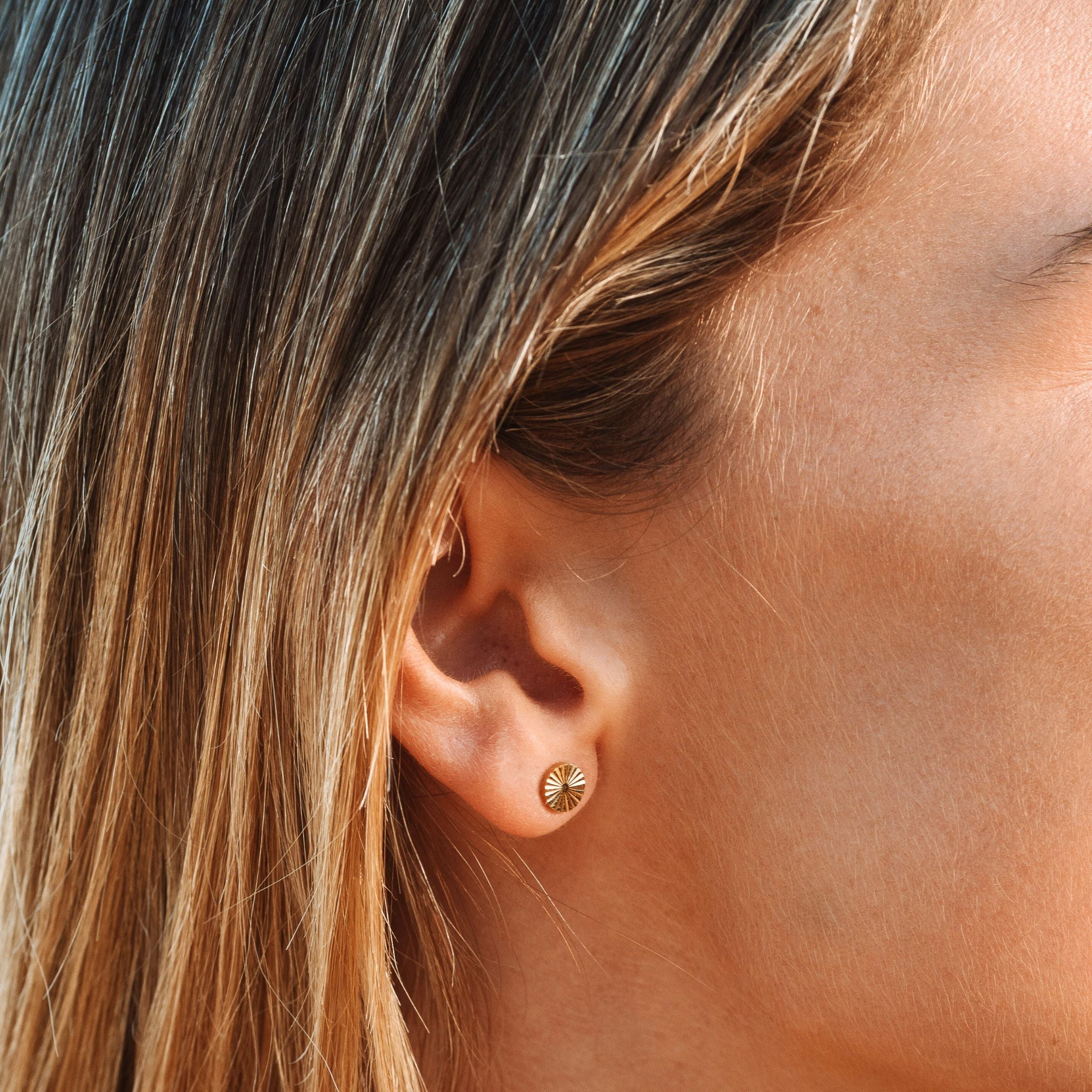 Boucles d'oreilles Soleil