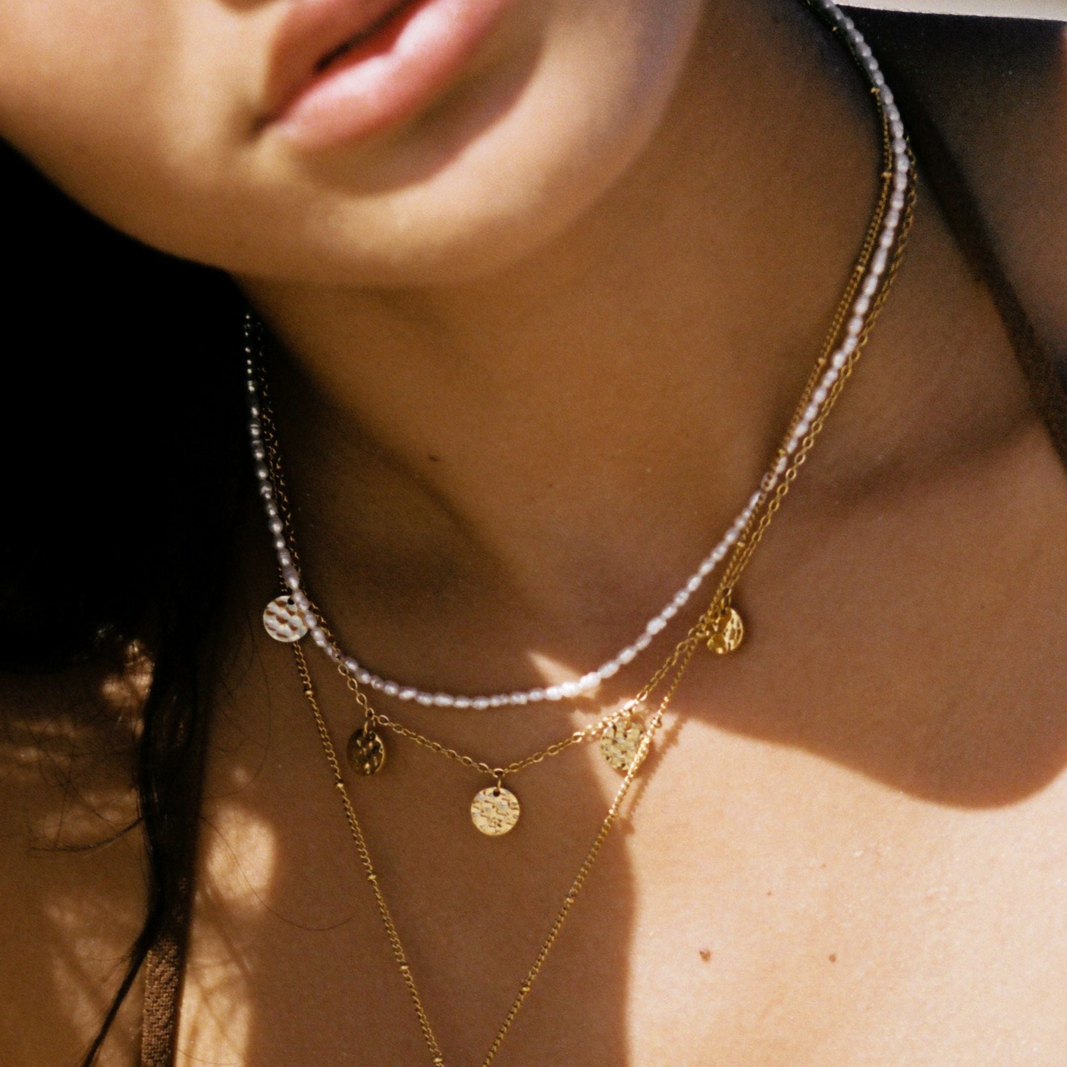 Choker en petites perles