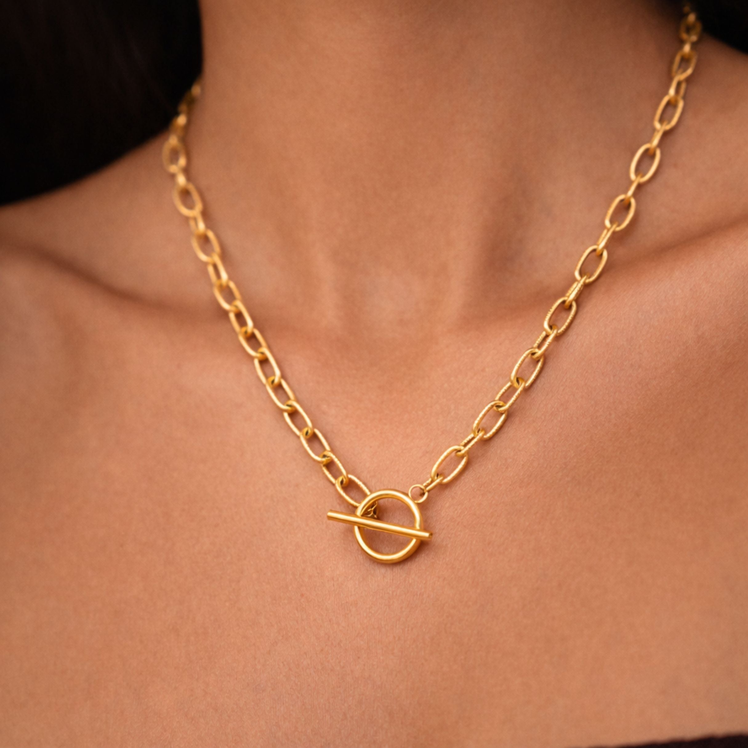 Choker Paperclip Toggle