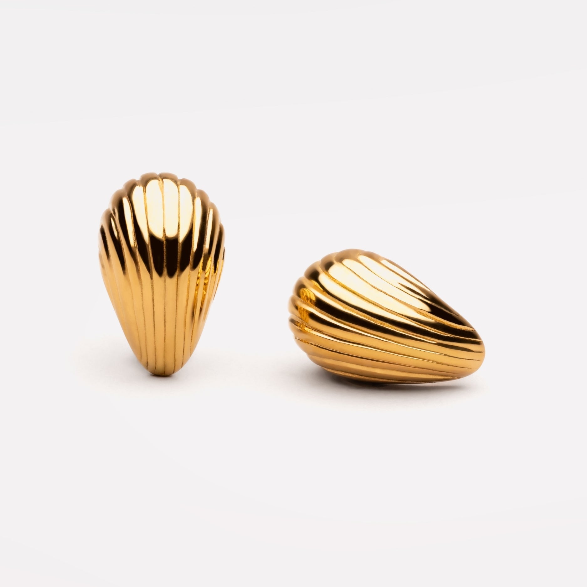 Boucles d'oreilles striées