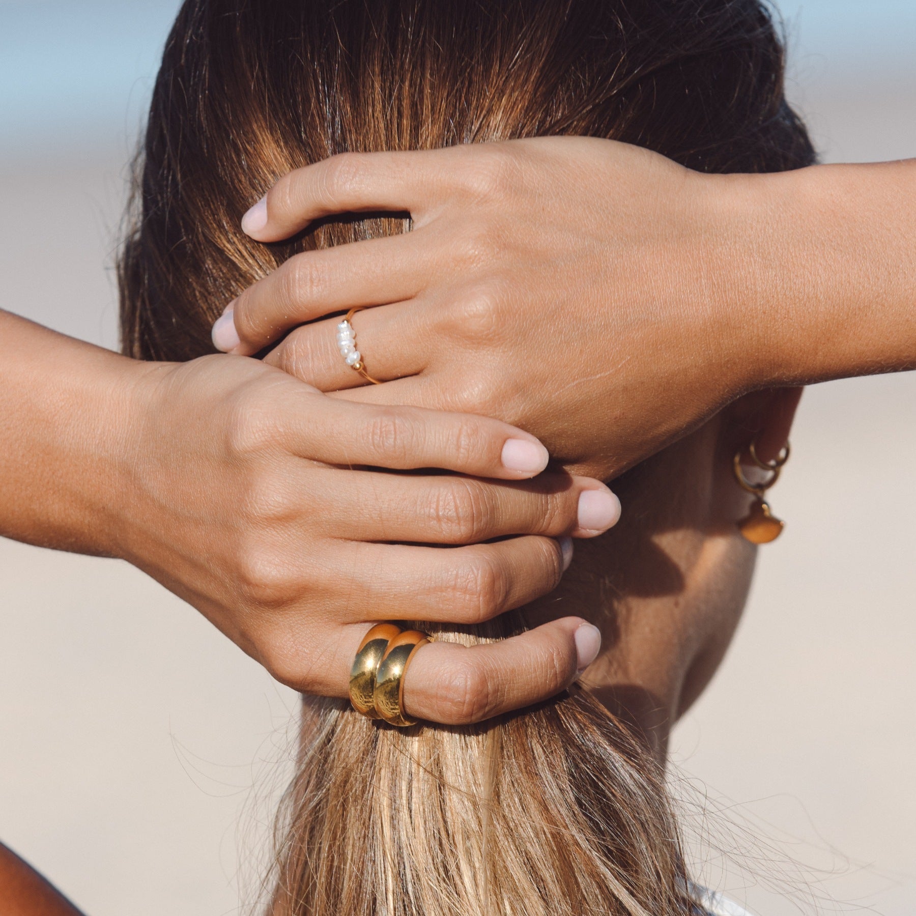 Mini-Bague en Perles