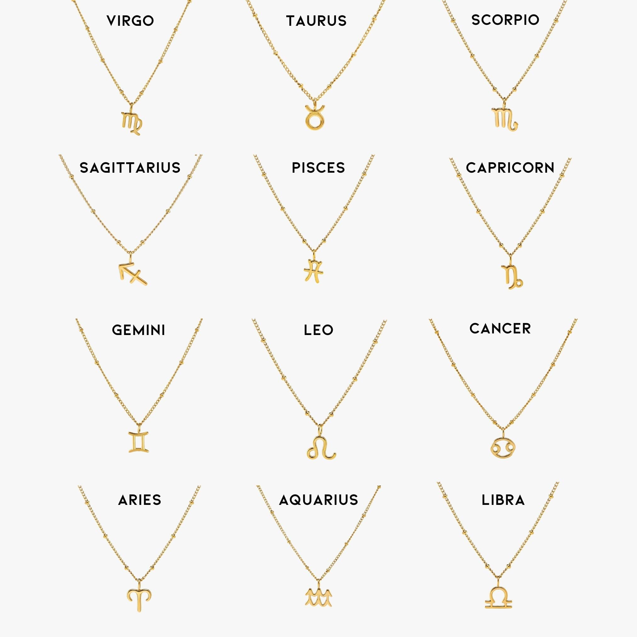 Collier Zodiac