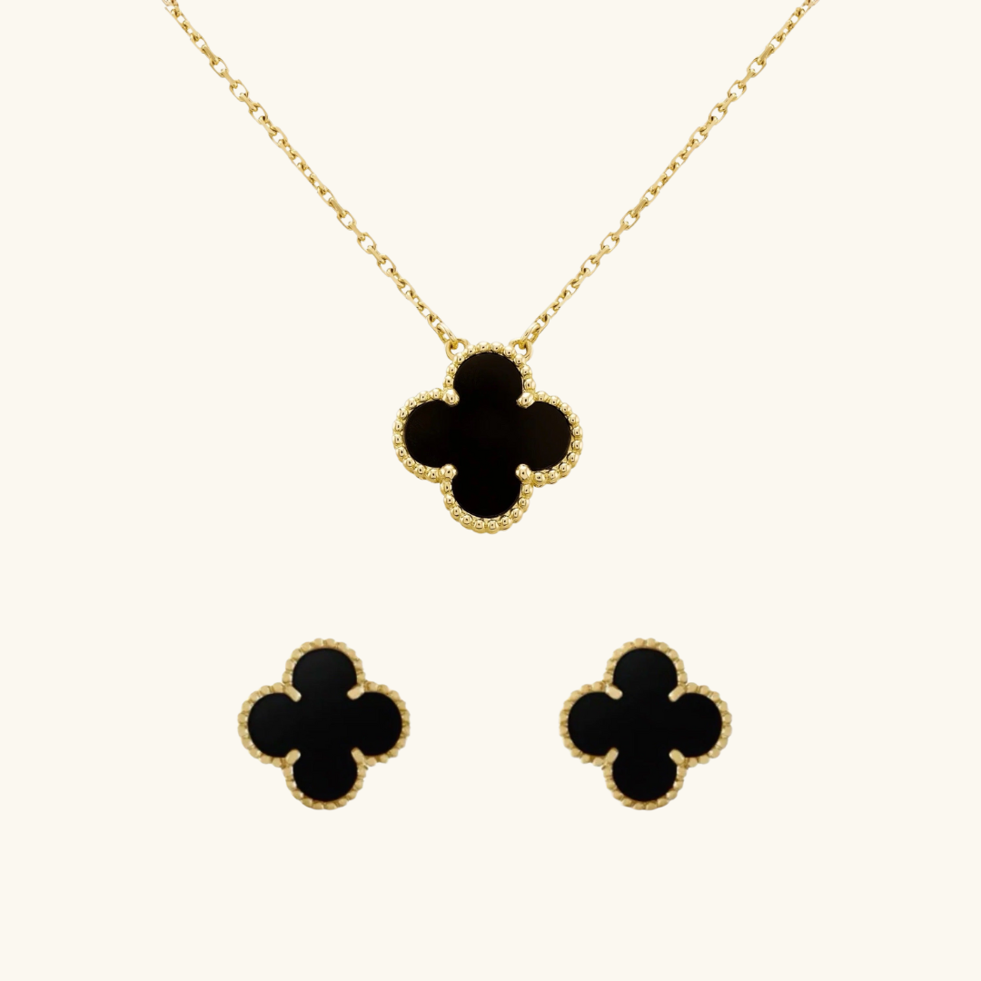 CLOVER | Gold Schwarz 2er-Pack