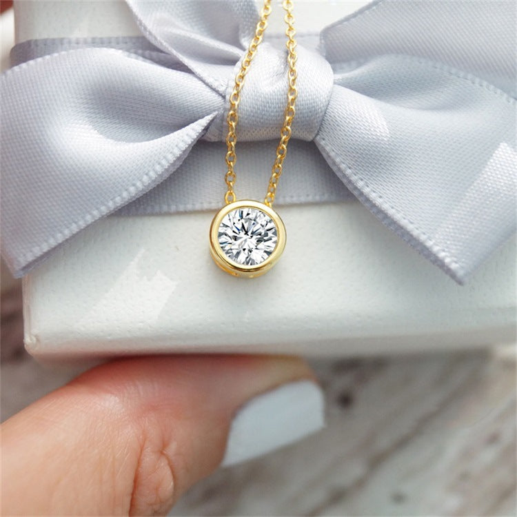Collier de pierre de naissance Amelia