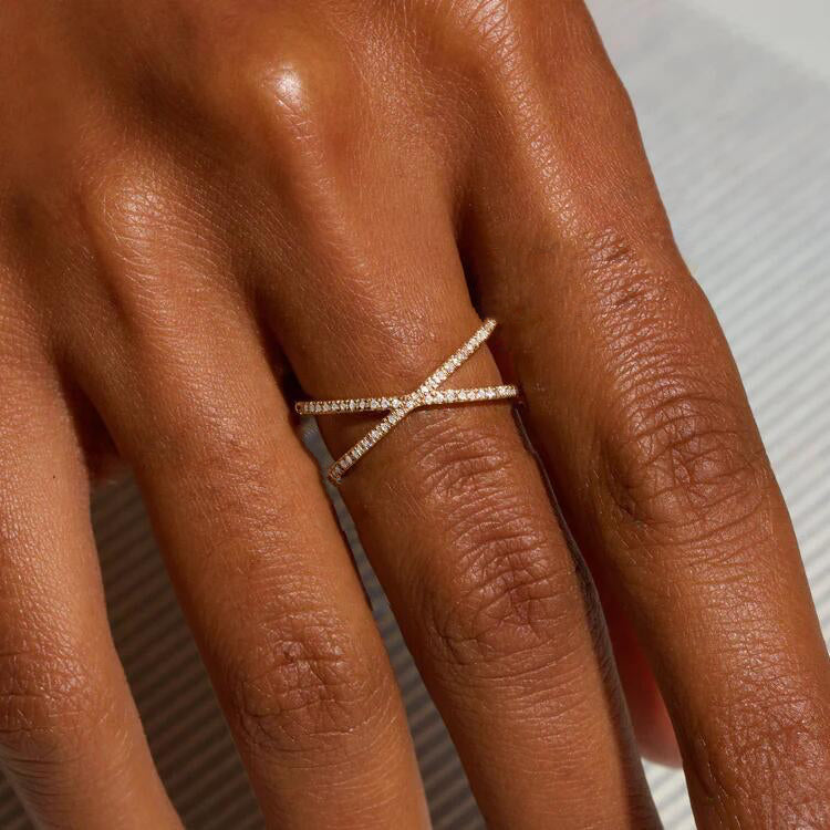 Bague Croix en Or Nia Diamant