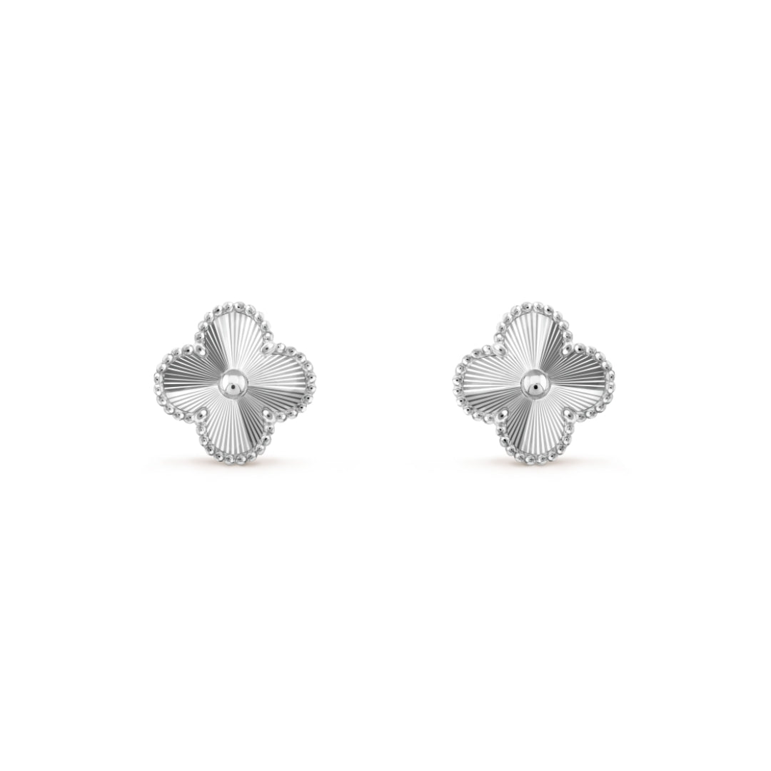 CLOVER | Boucles d'oreilles en argent