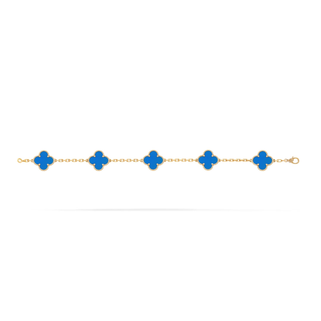 CLOVER | Montre bracelet bleue