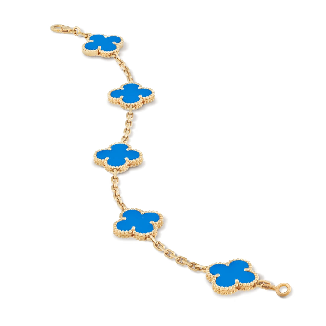 CLOVER | Montre bracelet bleue