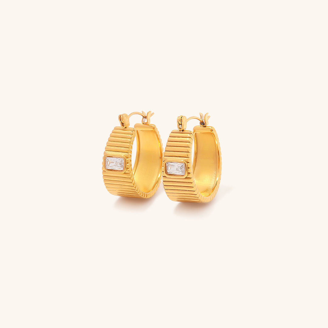 Boucles d'oreilles en or Carole