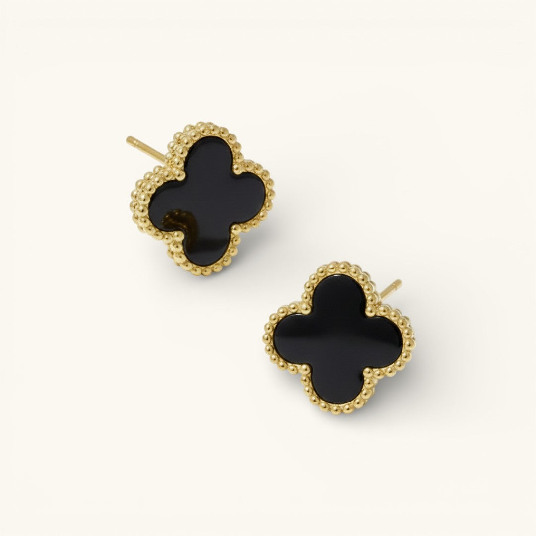 Boucles d'oreilles Klee Noires
