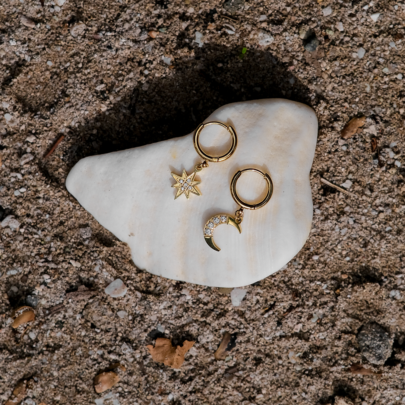 Boucles d'oreilles Cosmia Gold