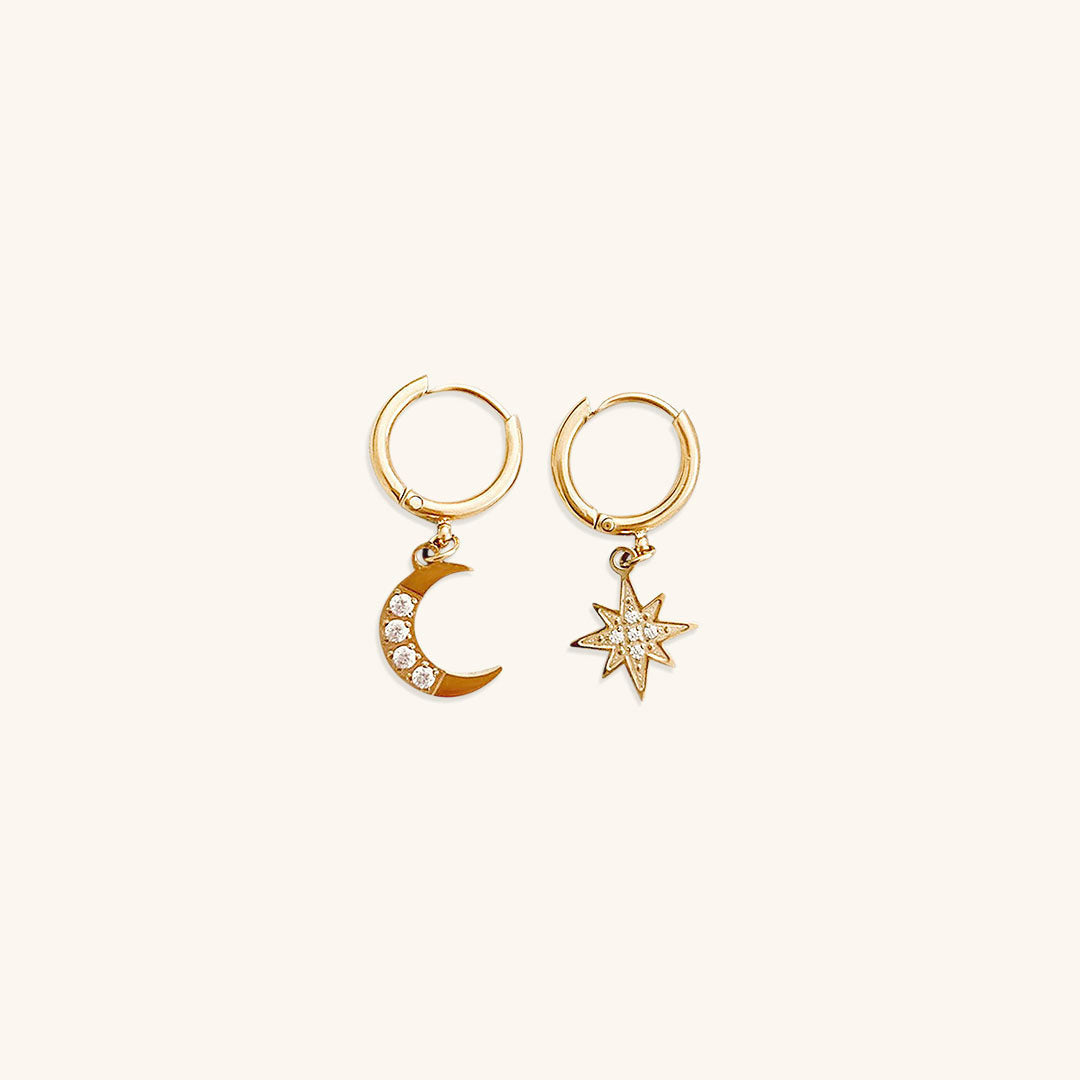 Boucles d'oreilles Cosmia Gold