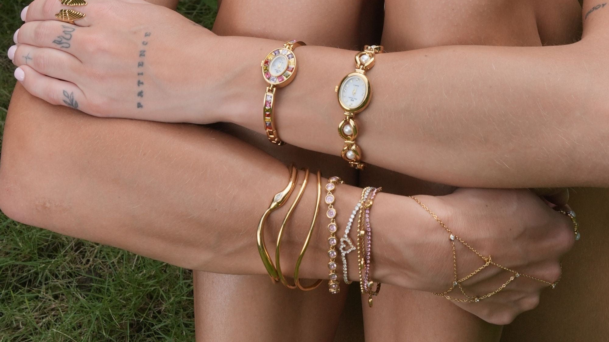 Bracelet Louisa Golf en Or 18K