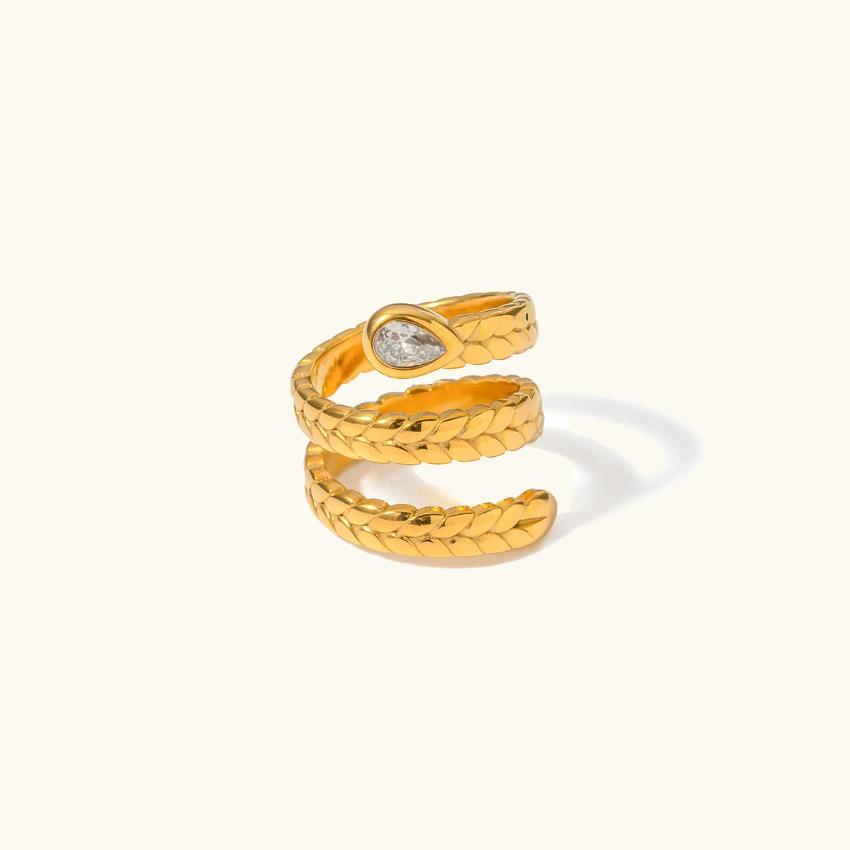 Bague Serpent Davina en Or