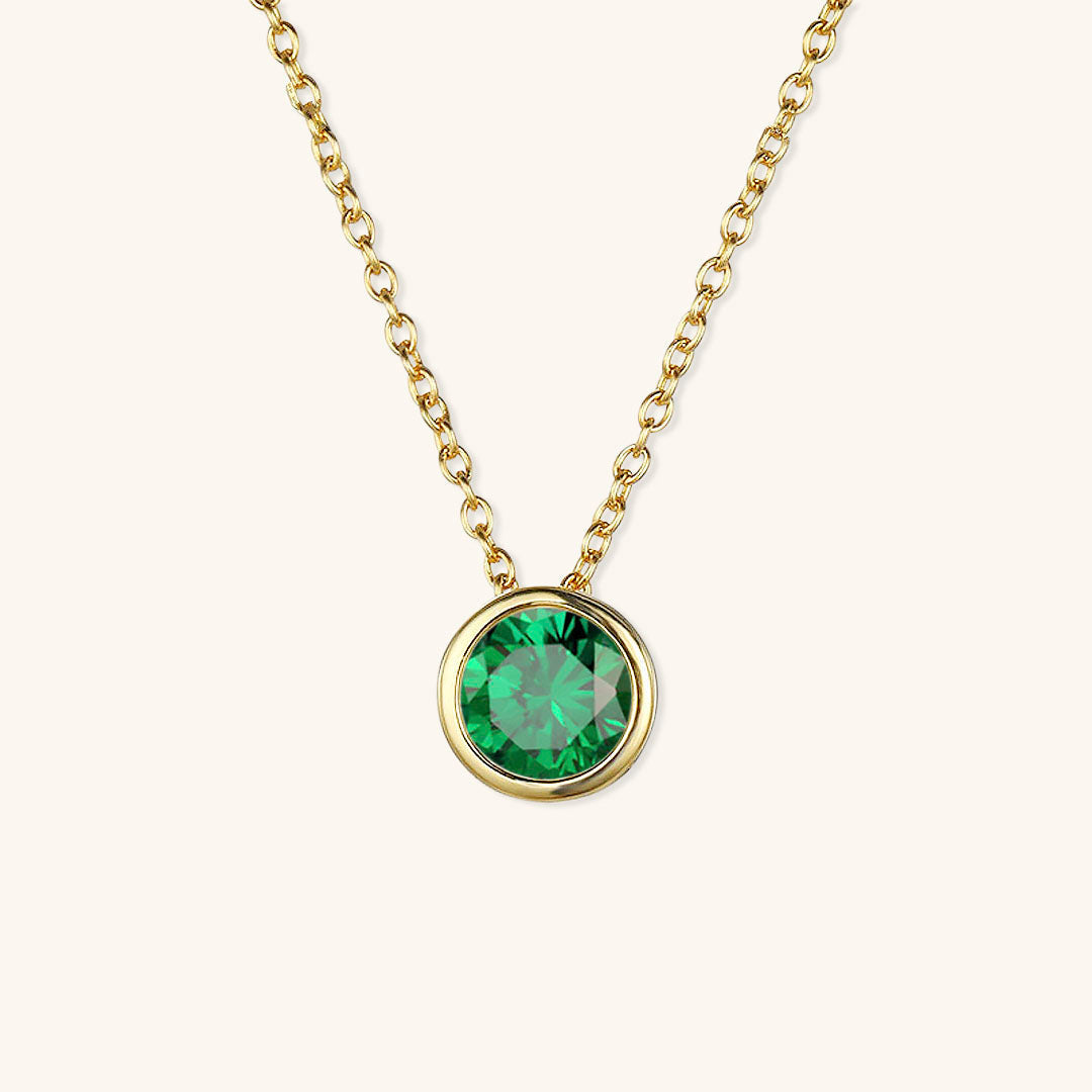 Collier de pierre de naissance Amelia