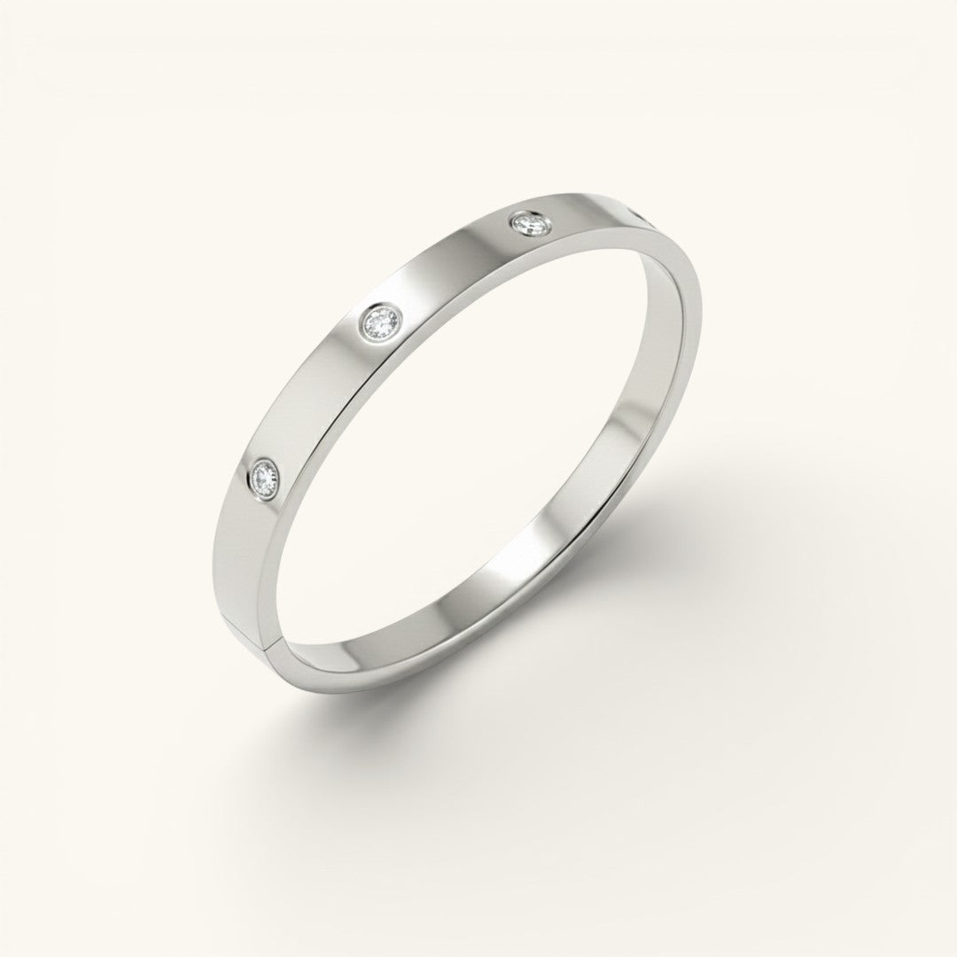 Bracelet éternel en lien avec diamant